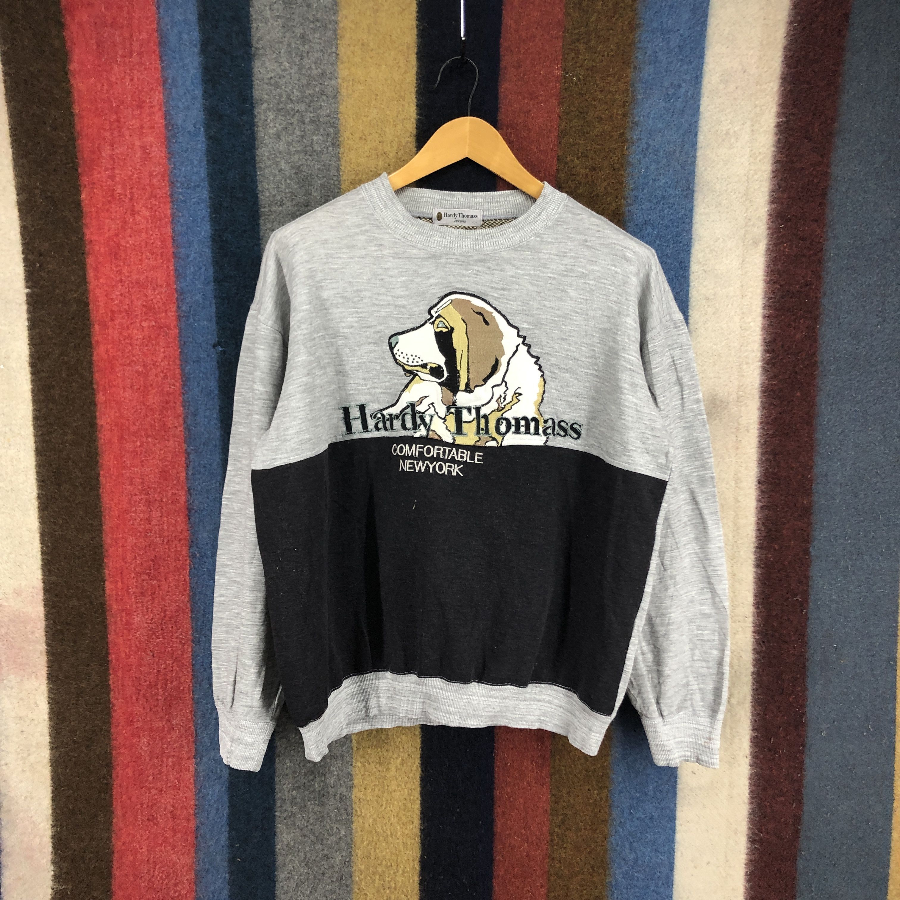 Other HARDY THOMAS Crew Neck Sweatshirt #2725-98 Size US L / EU 52-54 / 3 - 1 Thumbnail