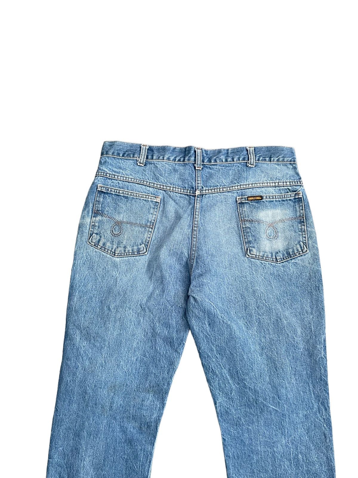 If Six Was Nine × Vintage Vintage 70’s Saddle King Denim Size US 38 / EU 54 - 10 Thumbnail
