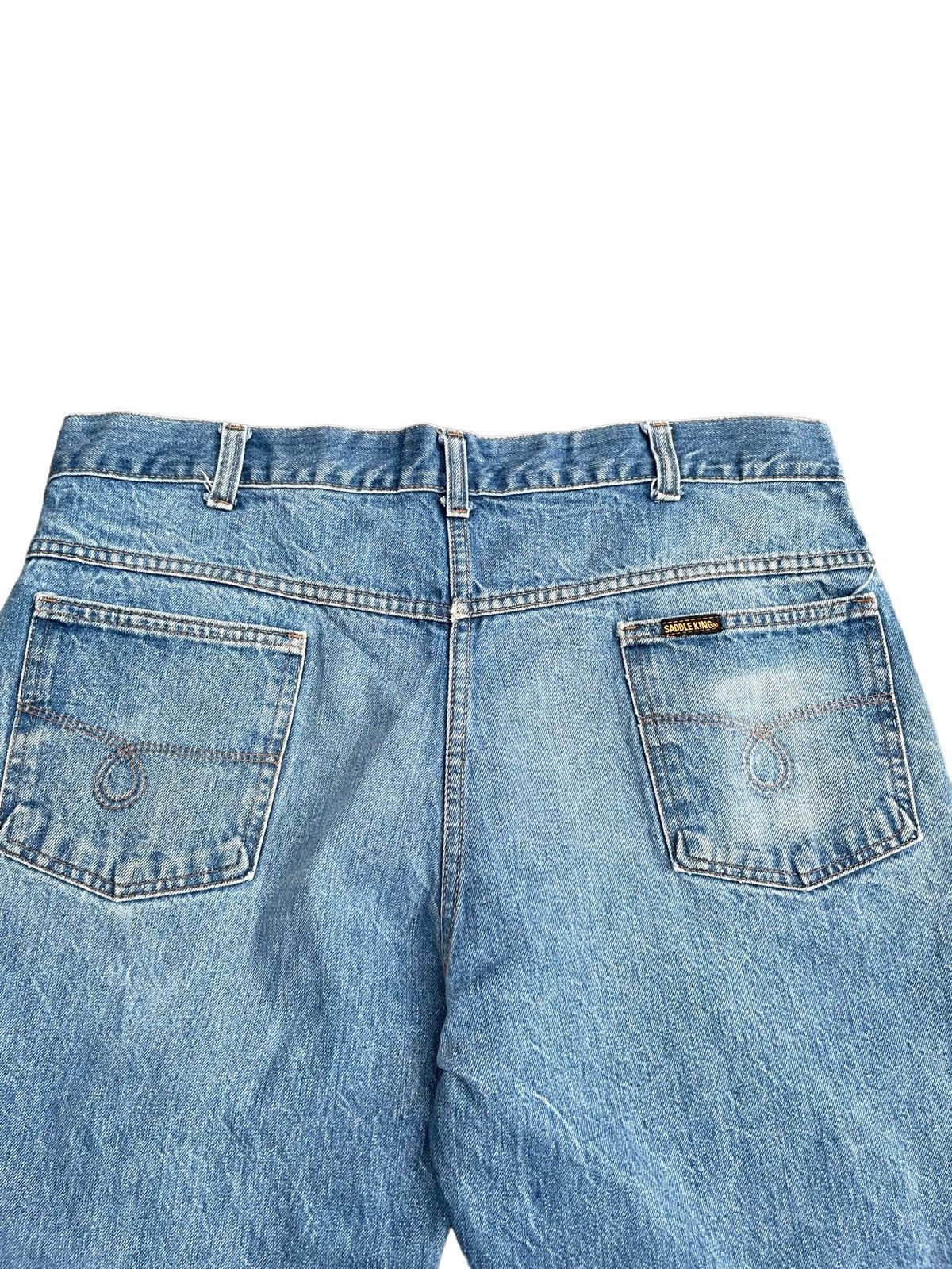 If Six Was Nine × Vintage Vintage 70’s Saddle King Denim Size US 38 / EU 54 - 12 Thumbnail