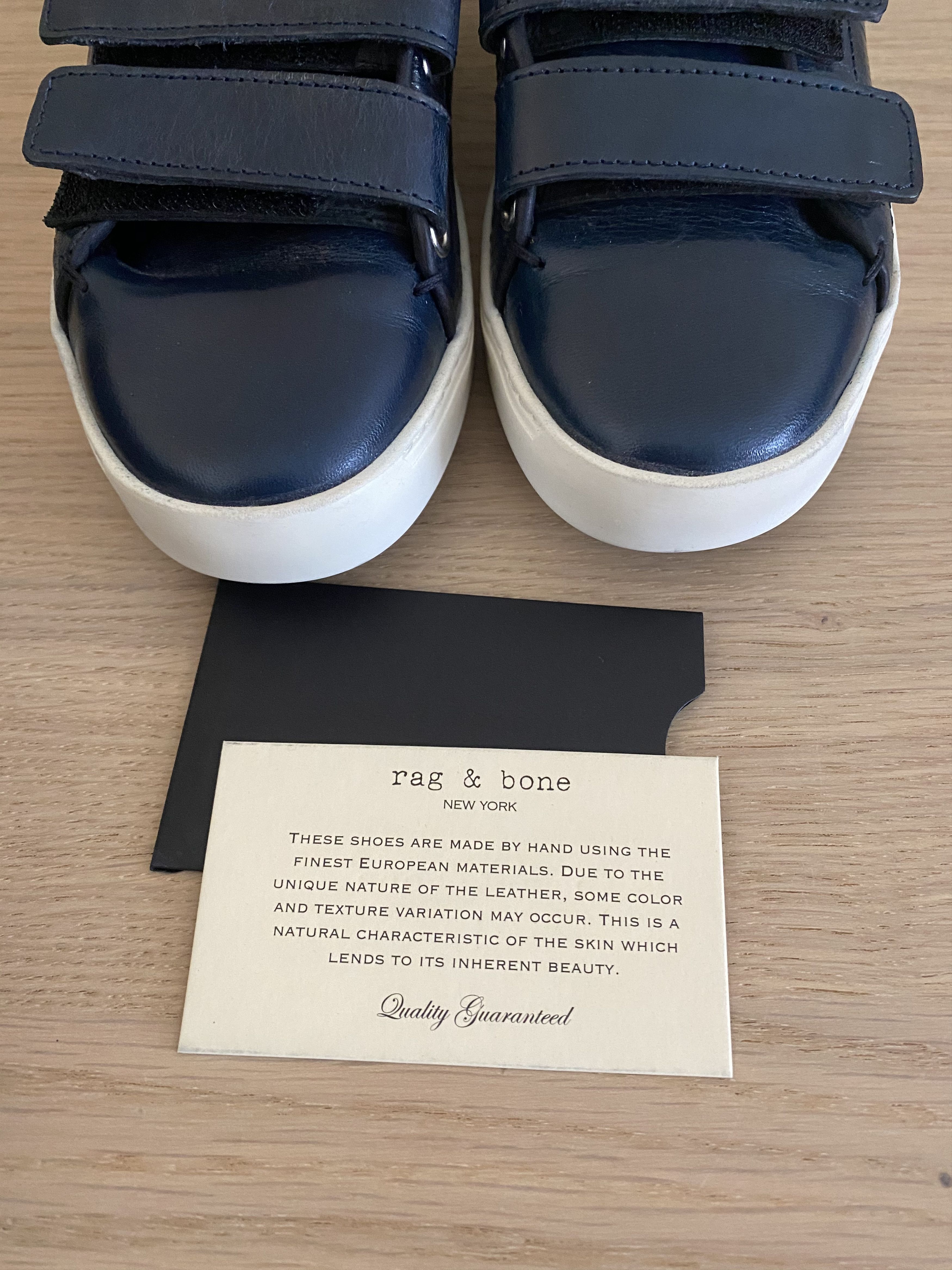 Rag & Bone rag & bone “Kent” Velcro Low Top Sneaker Size US 7 / IT 37 - 8 Thumbnail