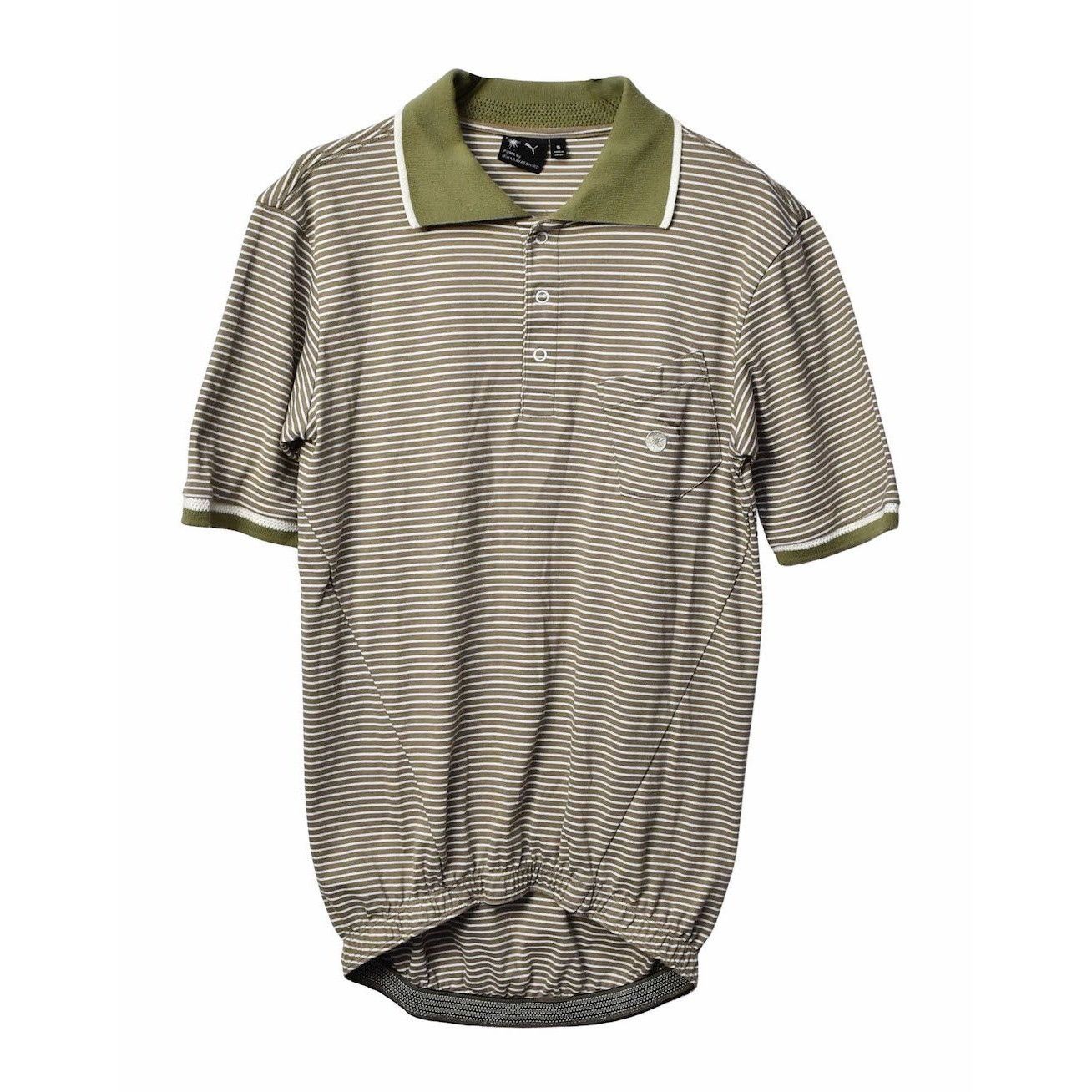 MIHARA YASUHIRO/stripe polo shirt/16322 - 0012 50