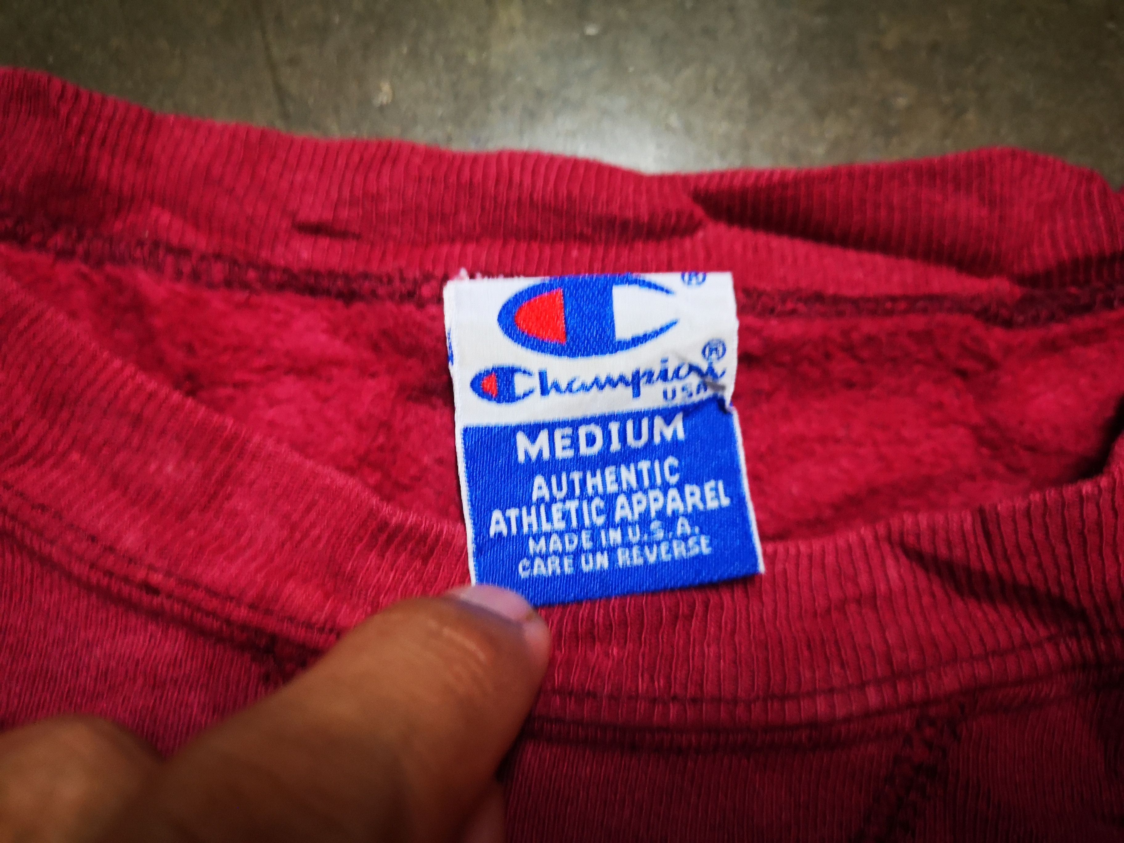 Champion × Vintage Vintage Champion 90s crewneck Size US M / EU 48-50 / 2 - 3 Thumbnail