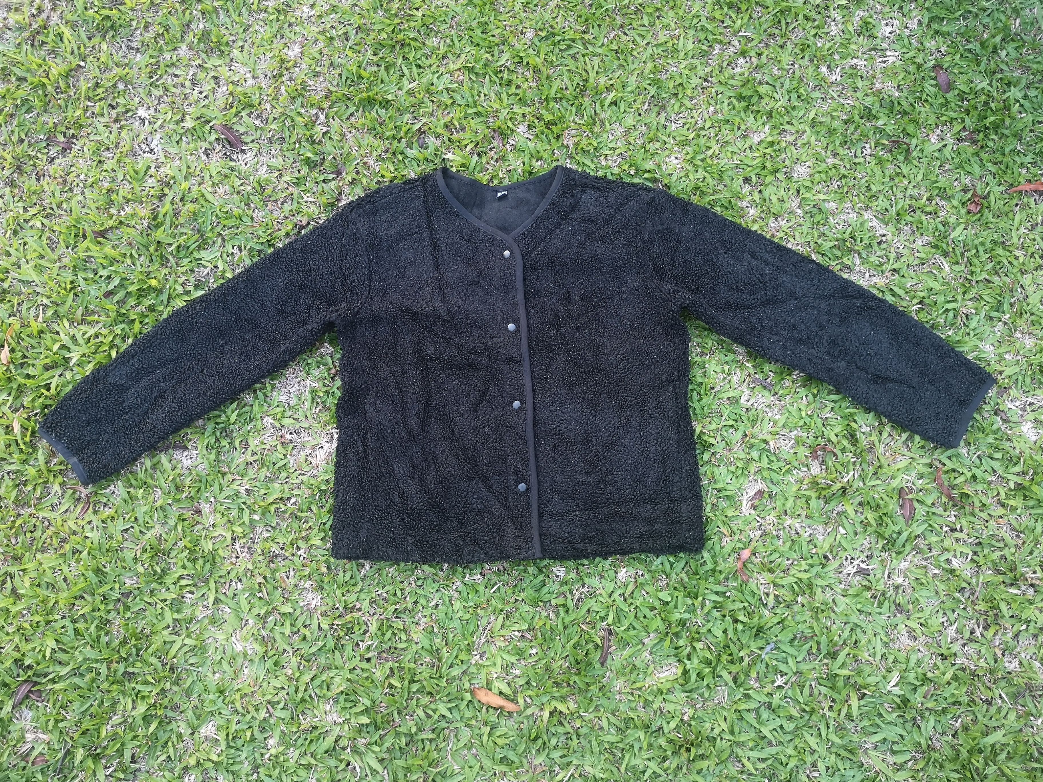 Japanese Brand × Uniqlo Uniqlo Cardigan Sherpa Fleece Button Size US S / EU 44-46 / 1 - 3 Thumbnail