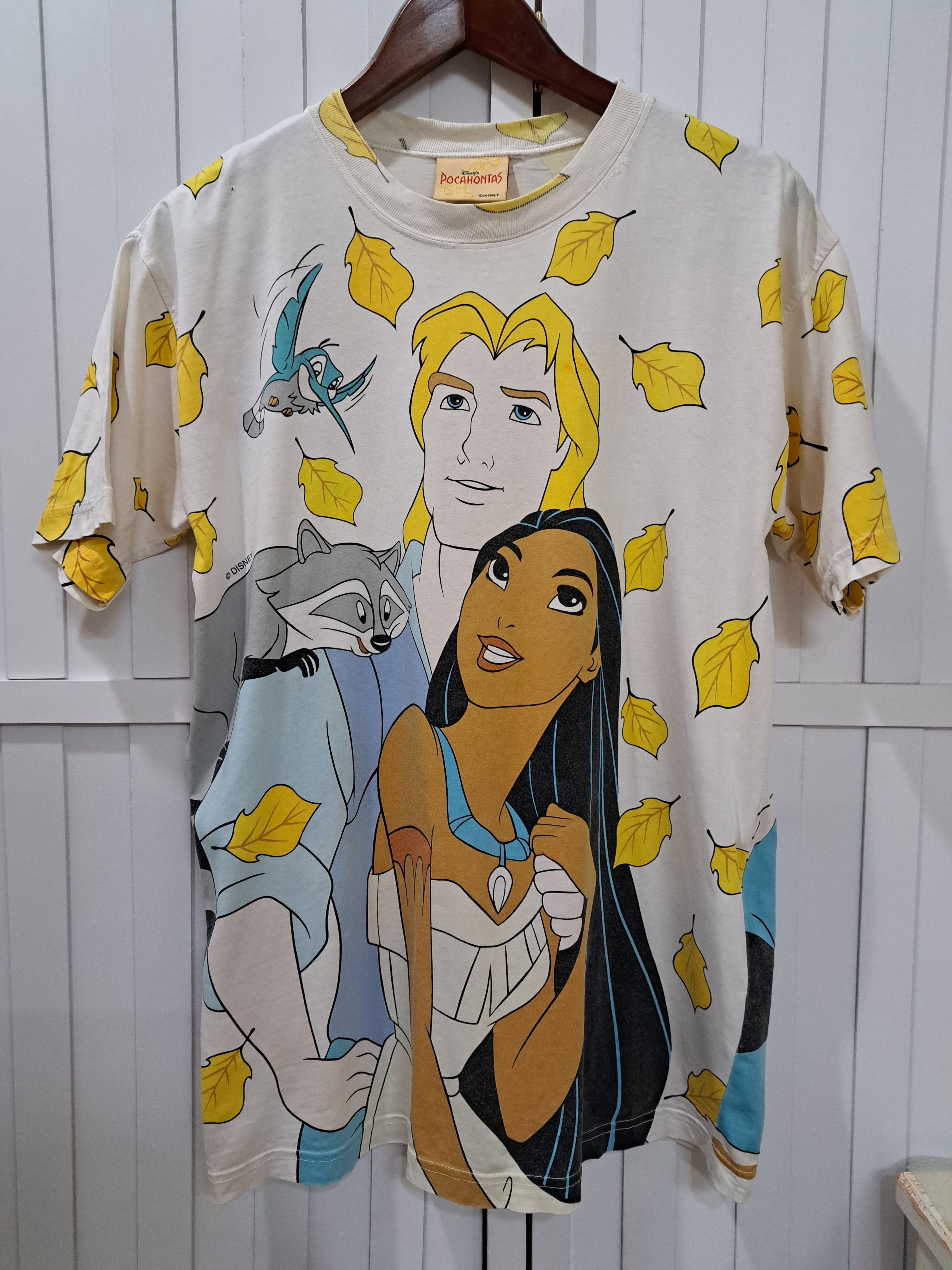 Disney × Vintage RARE! Disney Pocahontas Grail All Over