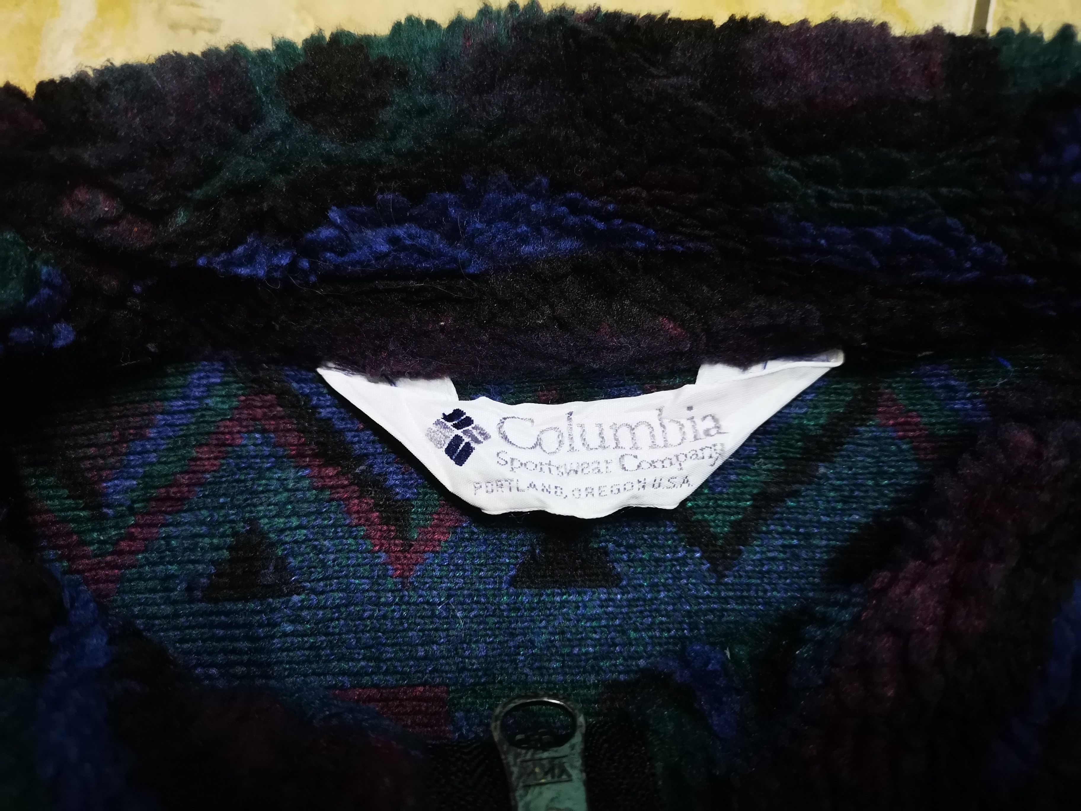 Columbia Vintage Printed Jacket Fleece Columbia Size US M / EU 48-50 / 2 - 6 Thumbnail
