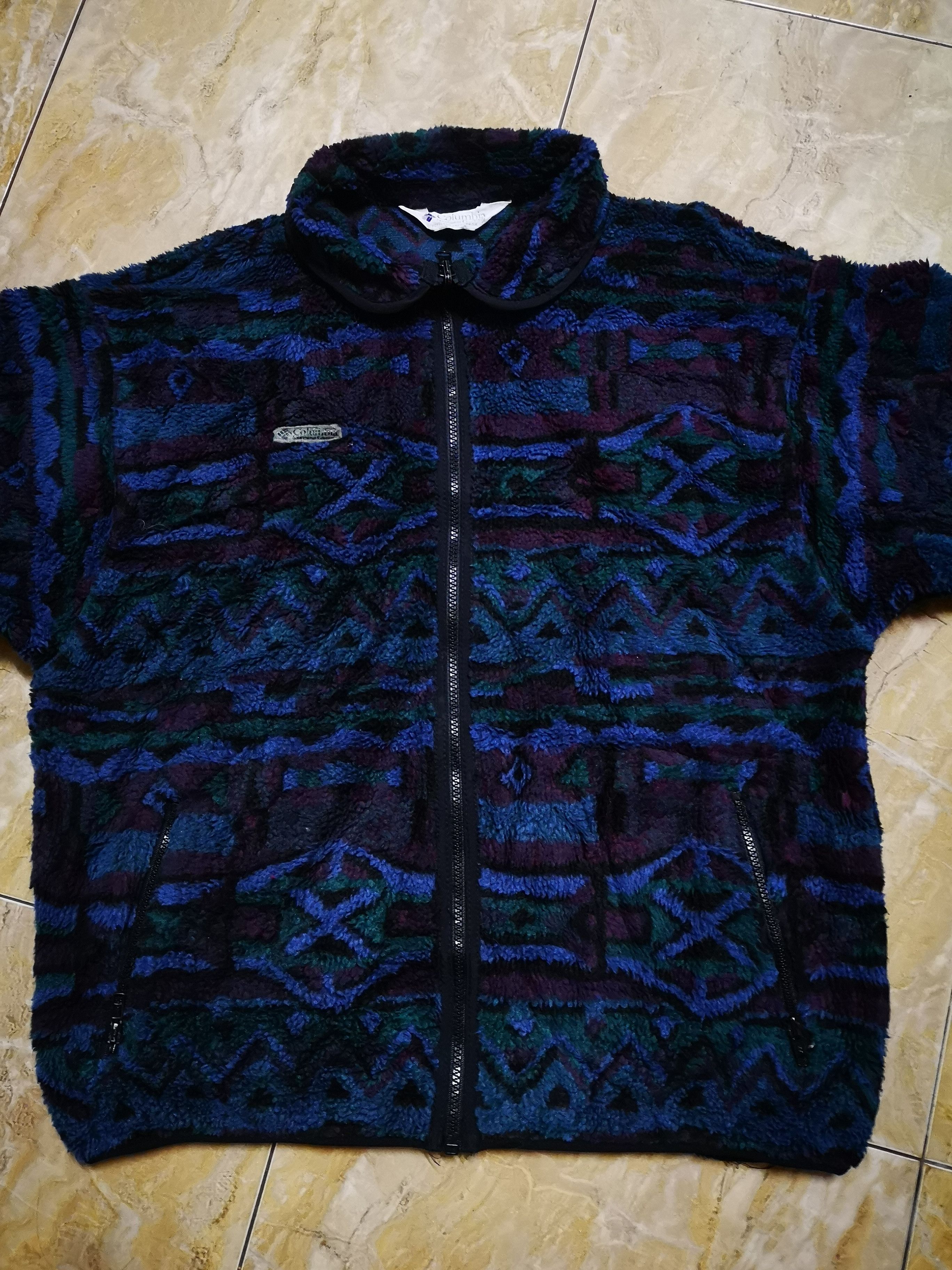Columbia Vintage Printed Jacket Fleece Columbia Size US M / EU 48-50 / 2 - 4 Thumbnail