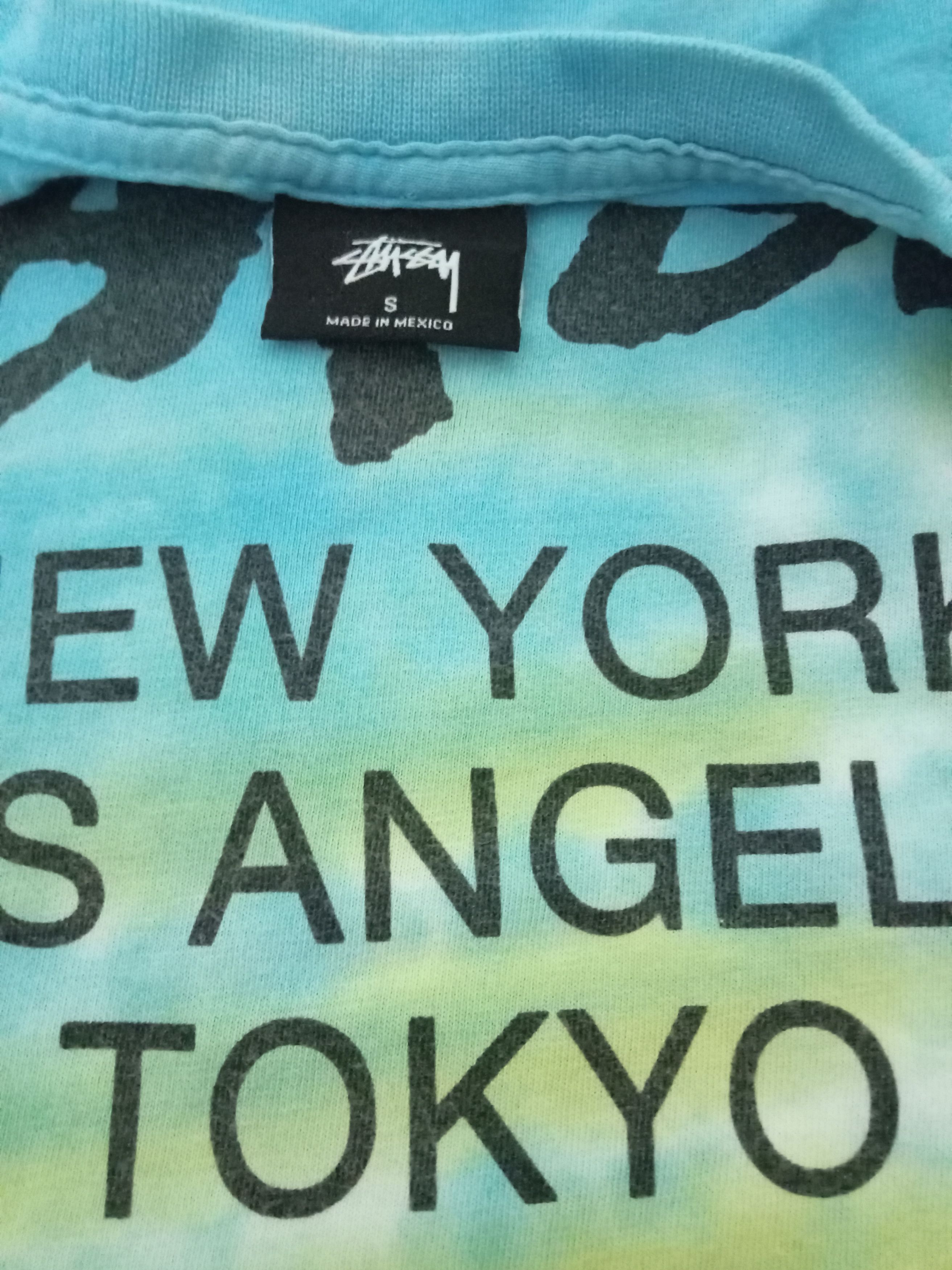 Stussy × Vintage vintage Stussy tie dye tshirt Size US S / EU 44-46 / 1 - 3 Thumbnail