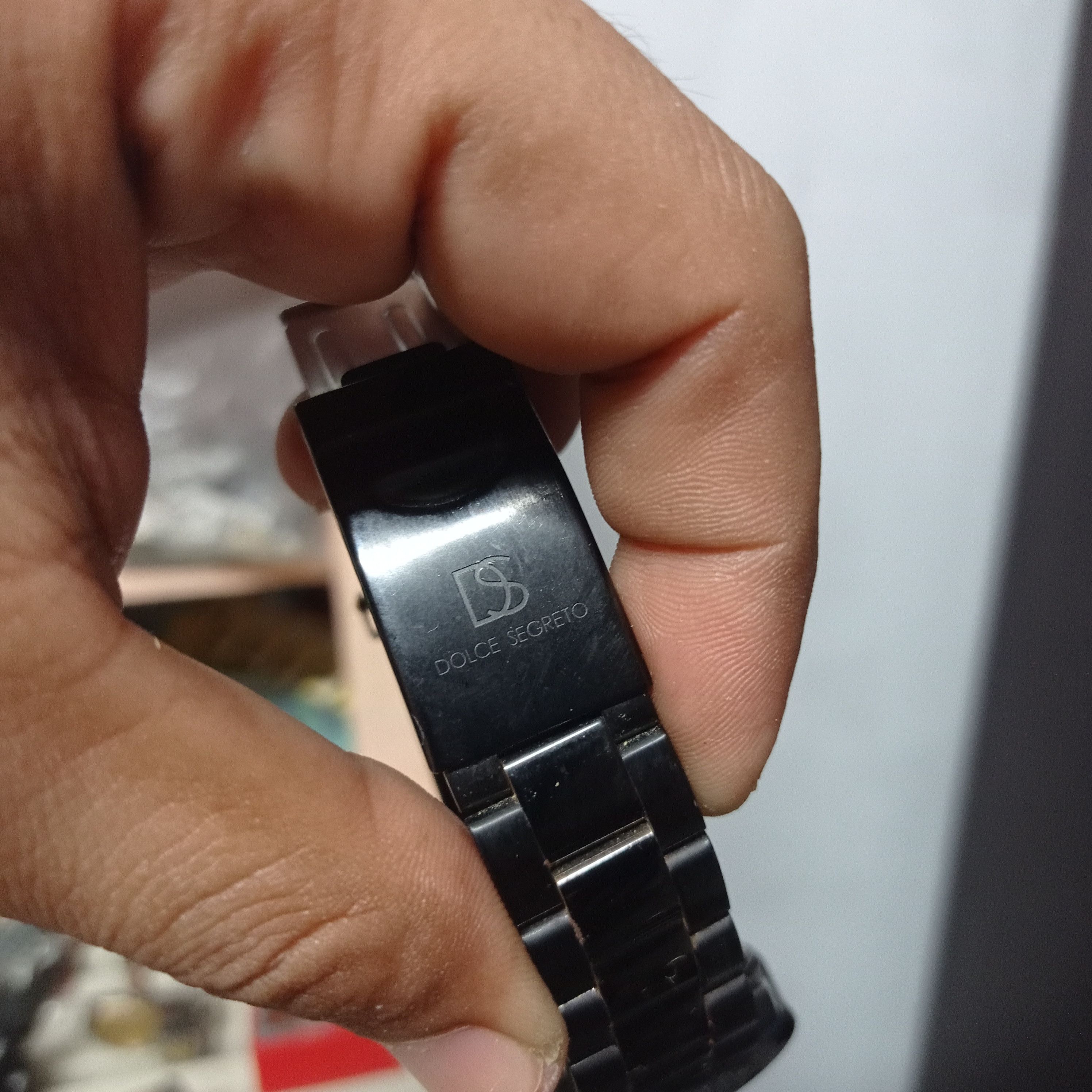 Japanese Brand BLACK MONSTER (DOLCE SEGRETO CG-100) CHRONOGRAPH WATCH Size ONE SIZE - 18 Thumbnail