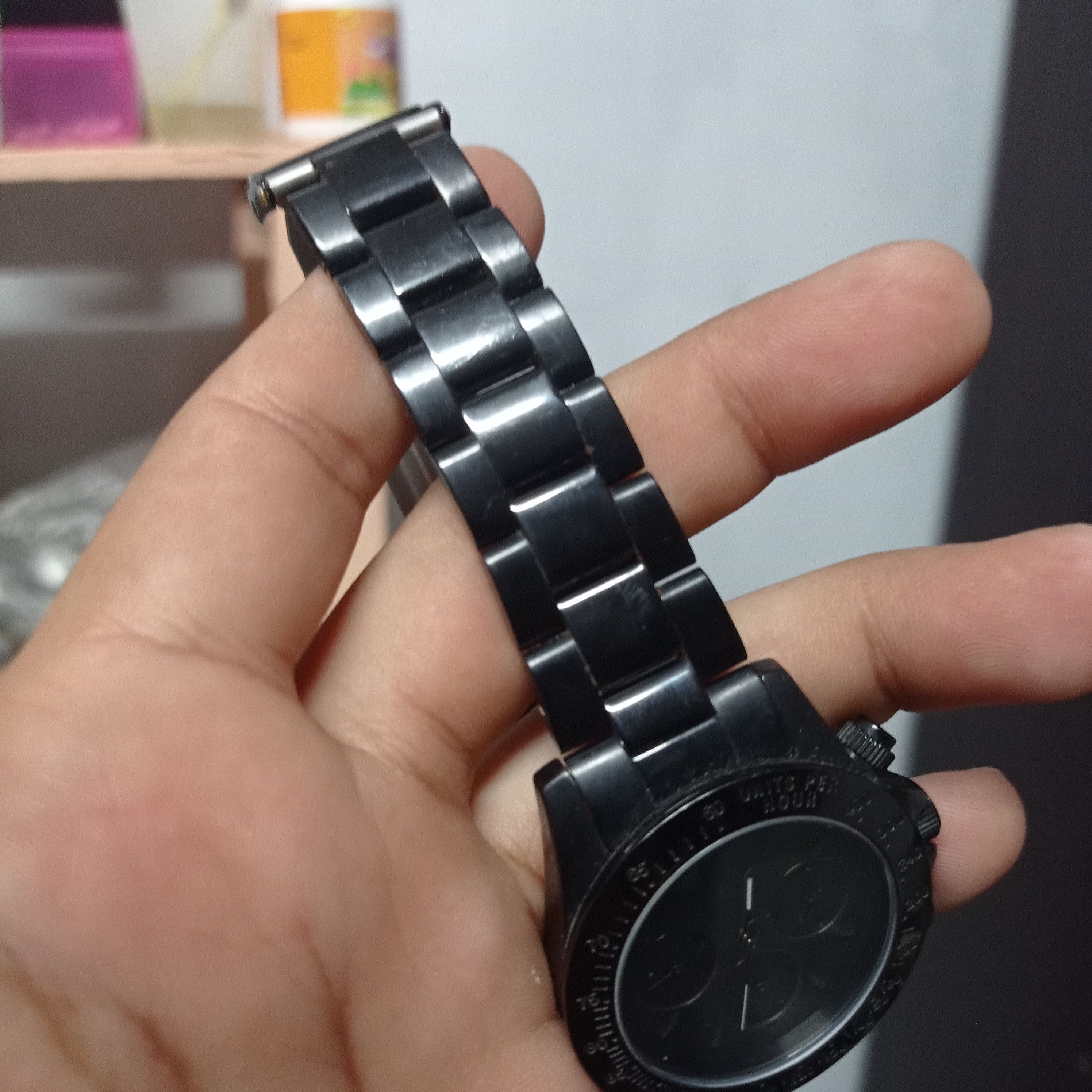 Japanese Brand BLACK MONSTER (DOLCE SEGRETO CG-100) CHRONOGRAPH WATCH Size ONE SIZE - 17 Thumbnail