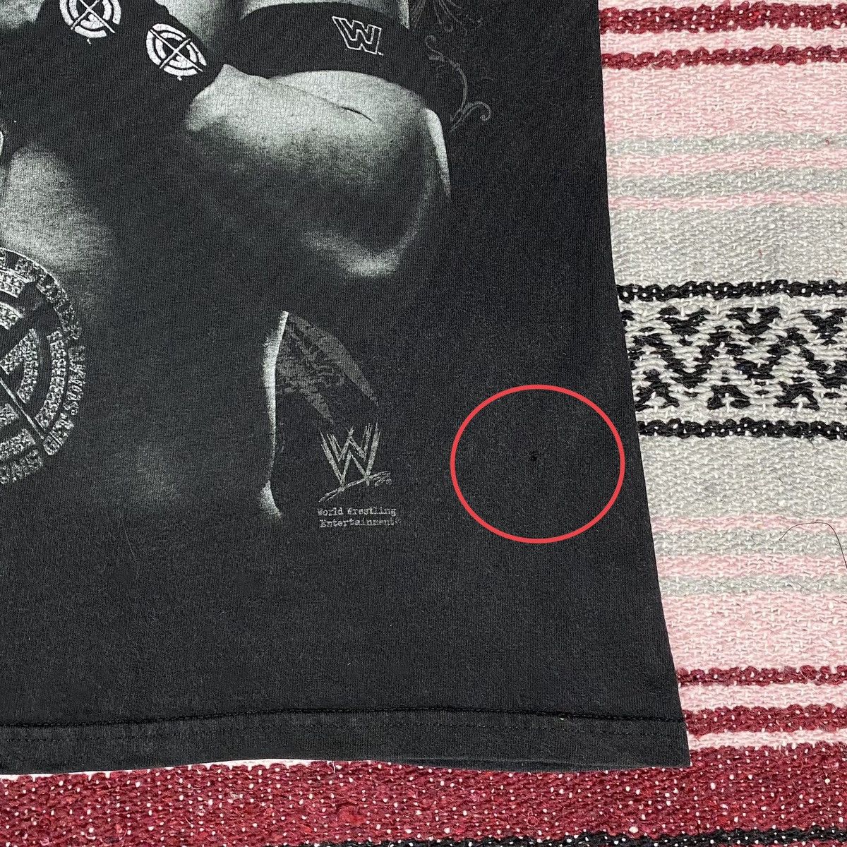 Vintage × WWE Vintage John Cena WWE Shirt John Cena Signature SunFaded Size US S / EU 44-46 / 1 - 10 Thumbnail