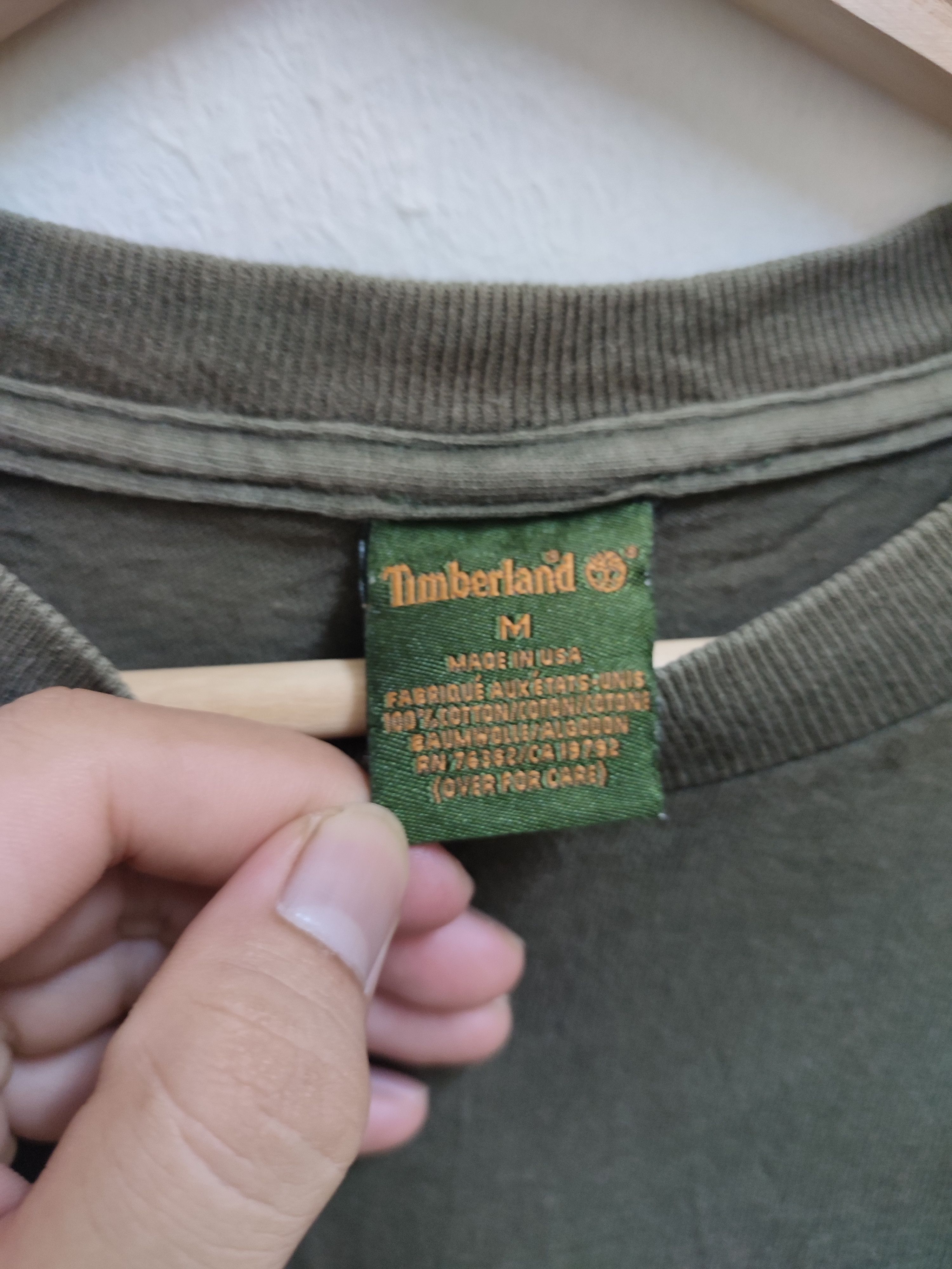 Timberland × Vintage ❗90s Timberland Backhit Rugged Wear Vintage Tee Size US L / EU 52-54 / 3 - 3 Thumbnail