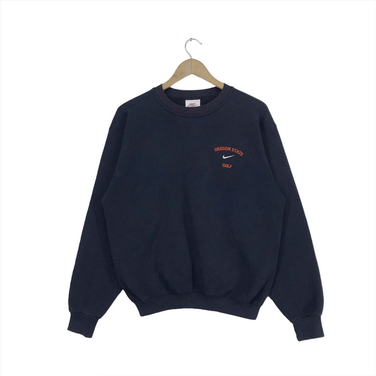 Nike × Vintage 90s Nike Oregon Sweatshirt Crewneck Size US M / EU 48-50 / 2 - 1 Thumbnail