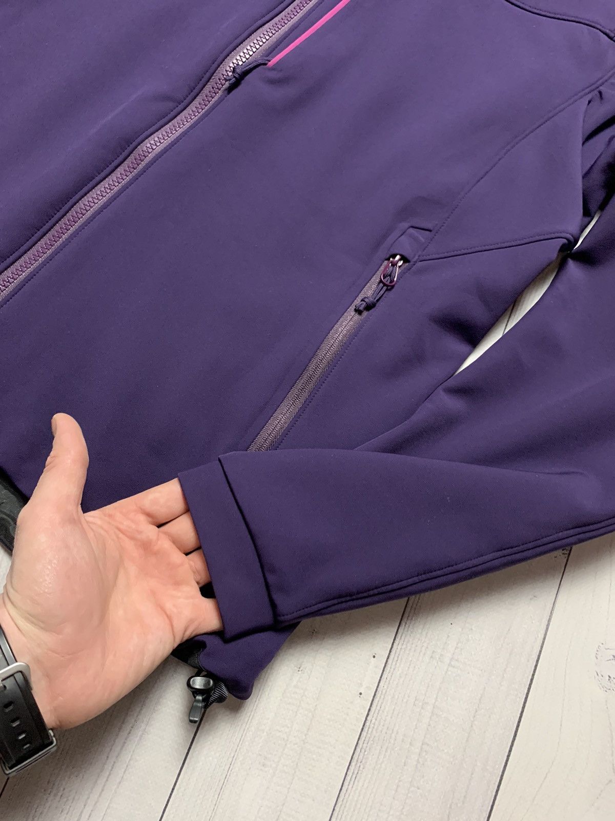Arc'teryx Arcteryx women’s jacket purple fleece soft shell size L Size L / US 10 / IT 46 - 5 Thumbnail
