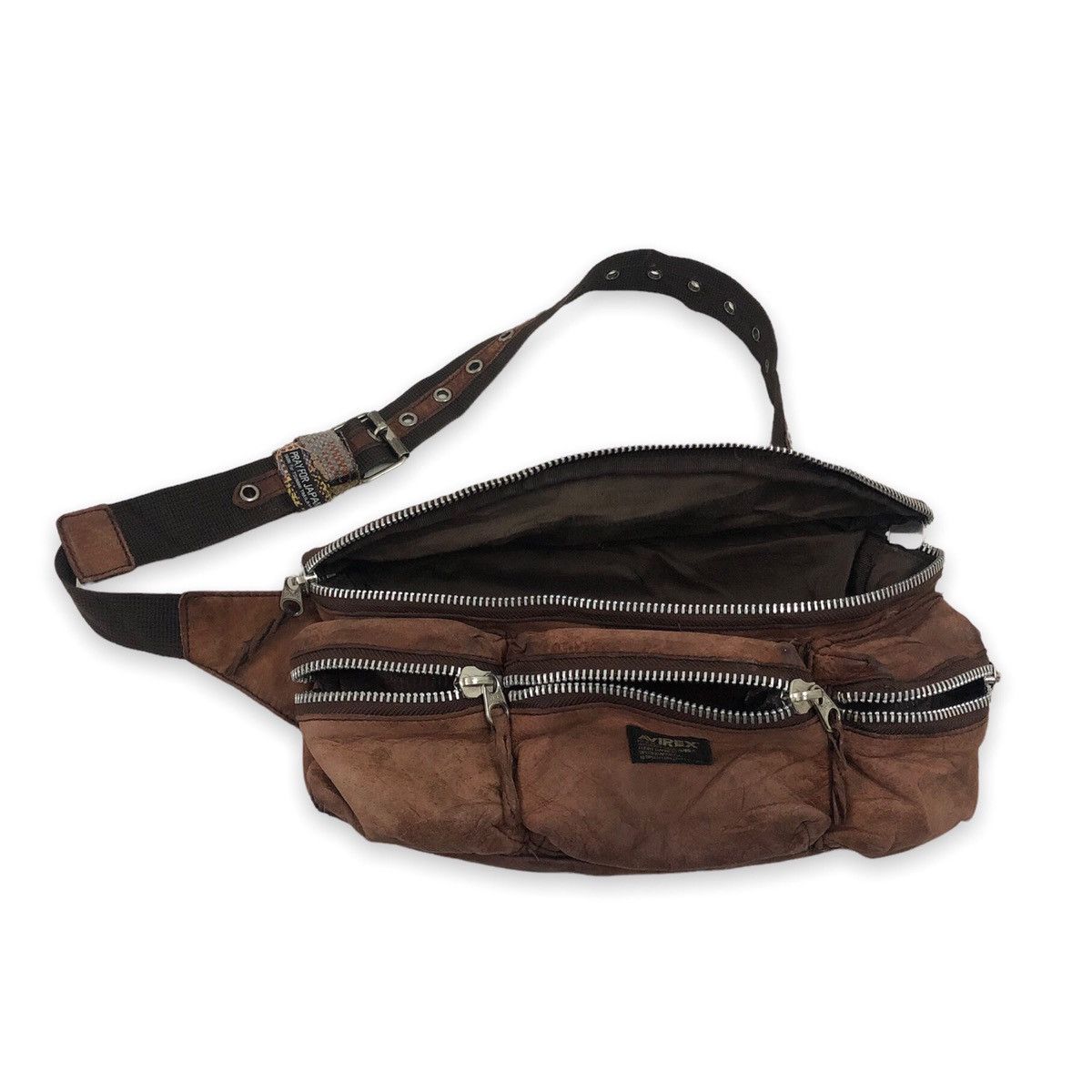Avirex × Japanese Brand Avirex Leather Waist Bag Size ONE SIZE - 10 Thumbnail