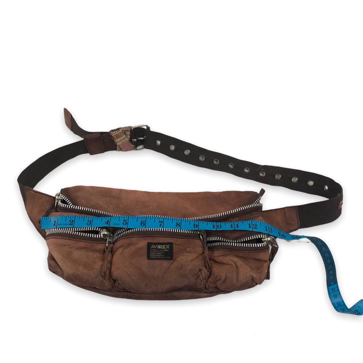 Avirex × Japanese Brand Avirex Leather Waist Bag Size ONE SIZE - 11 Thumbnail