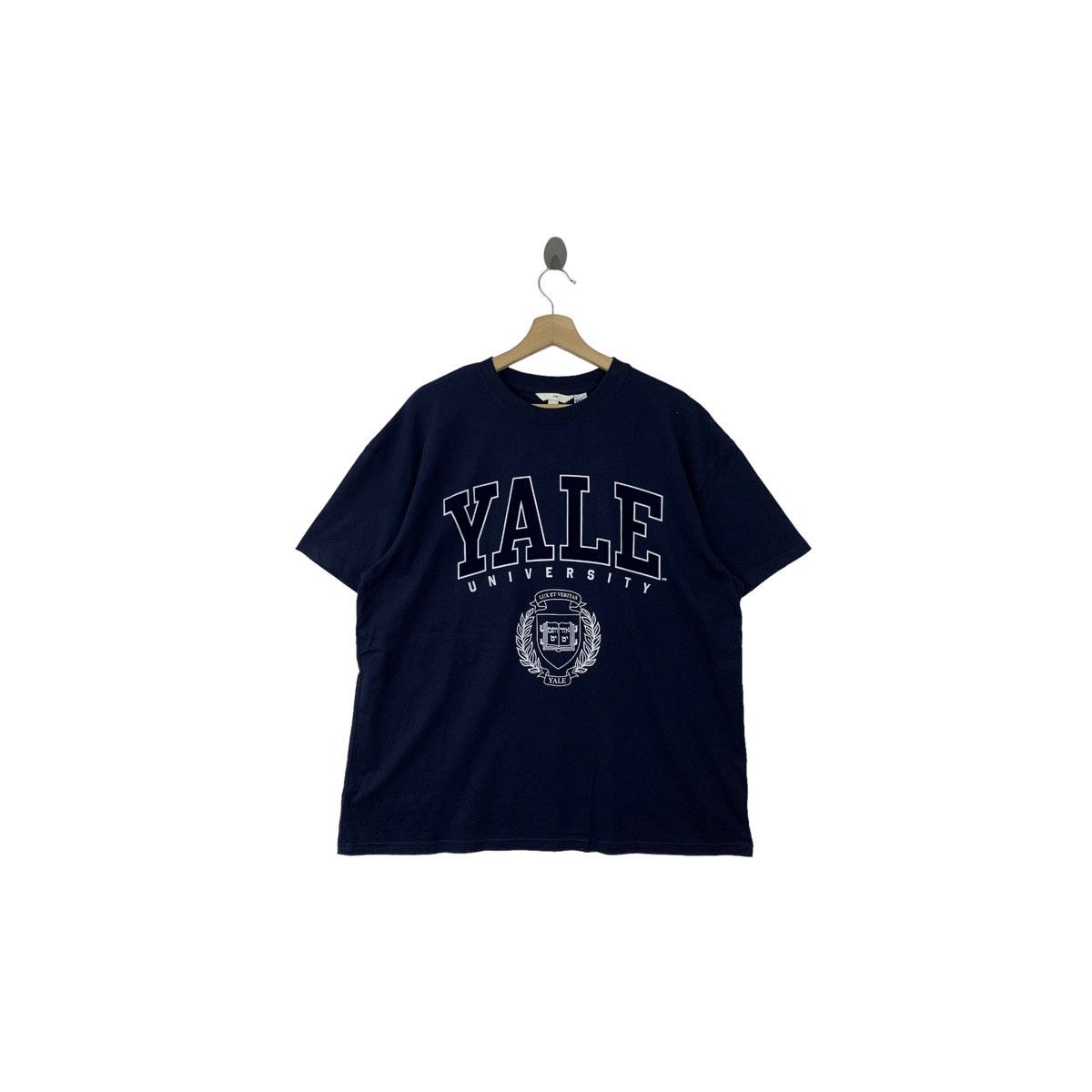 Rare !! H&M x YALE UNIVERSITY Big spellout printed tshirt