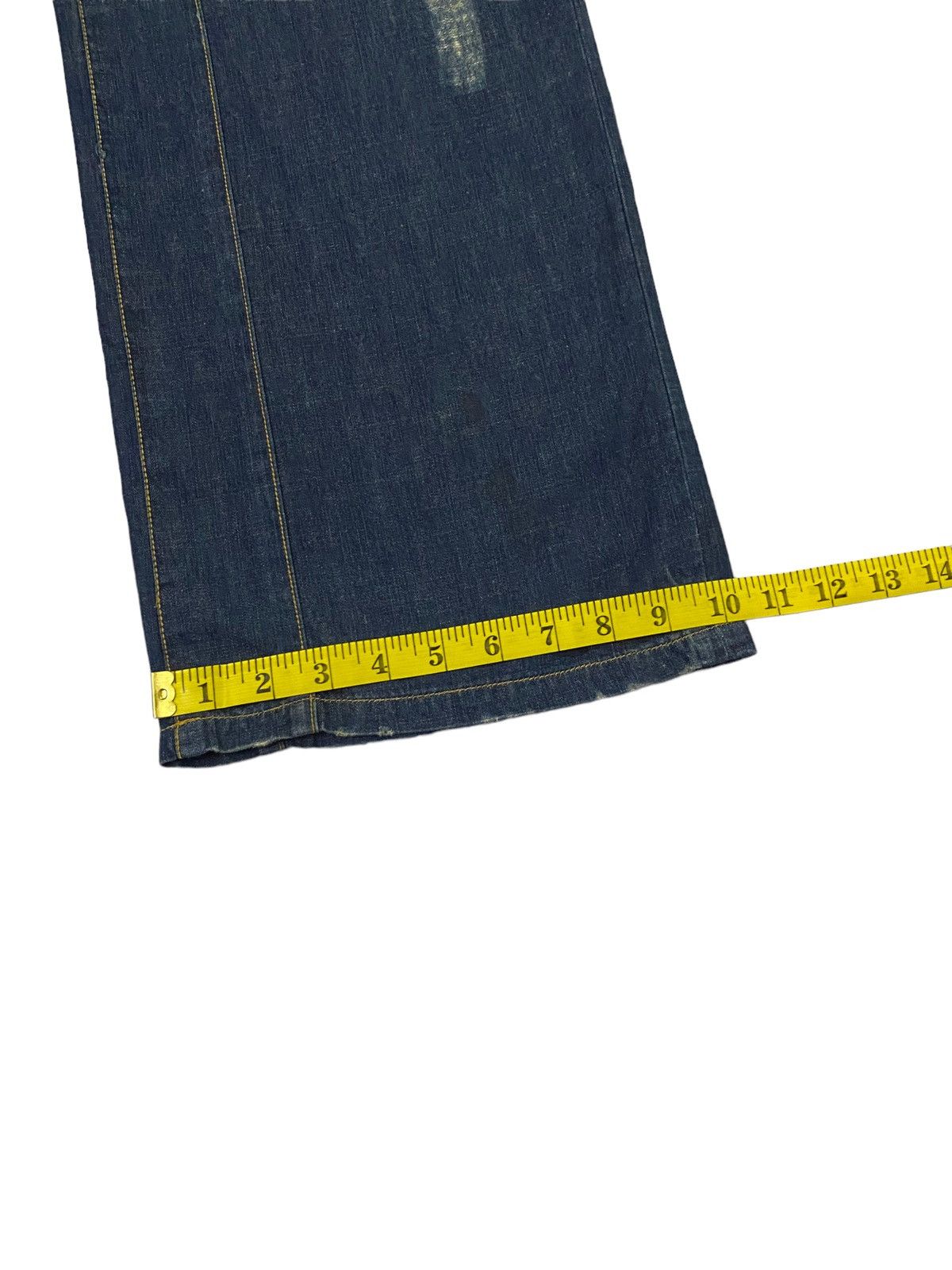 Issey Miyake × Japanese Brand Sunaokuwahara By Issey Miyake Ripped Distressed Soft Denim Size US 31 - 10 Thumbnail