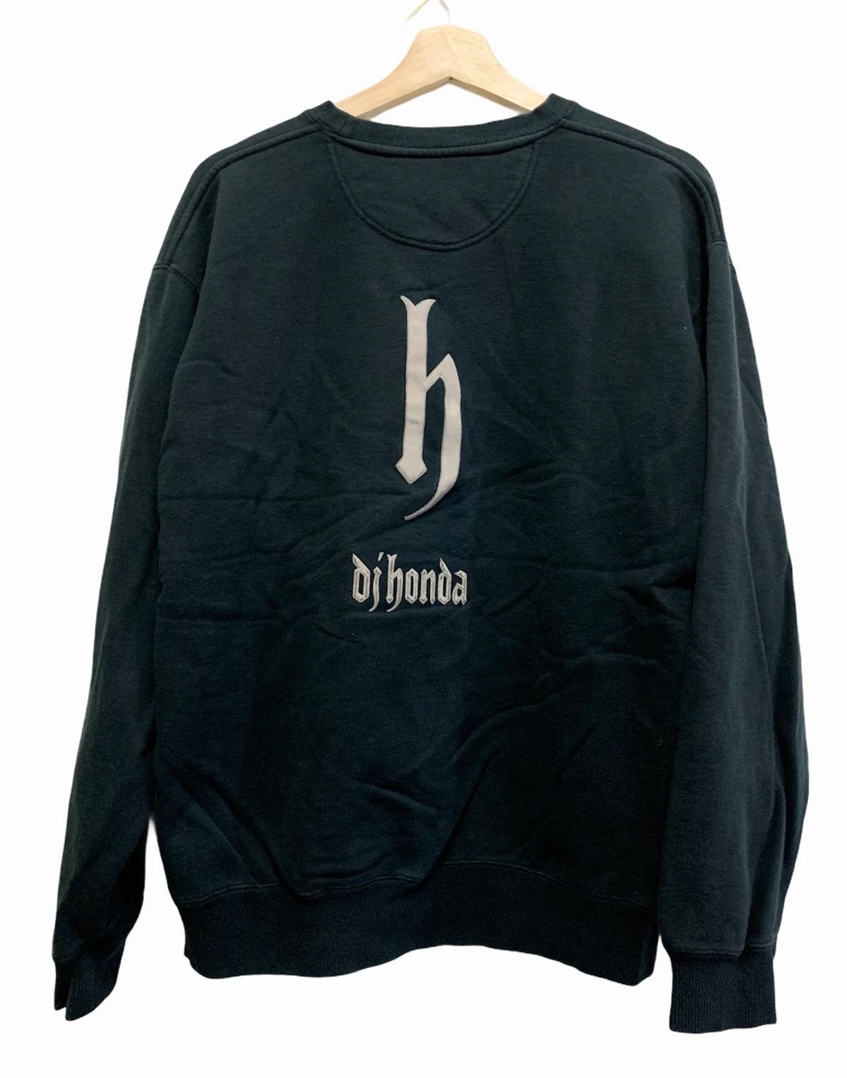 Honda × Japanese Brand × Vintage Dj Honda spellout logo Sweatshirt Size US L / EU 52-54 / 3 - 1 Thumbnail