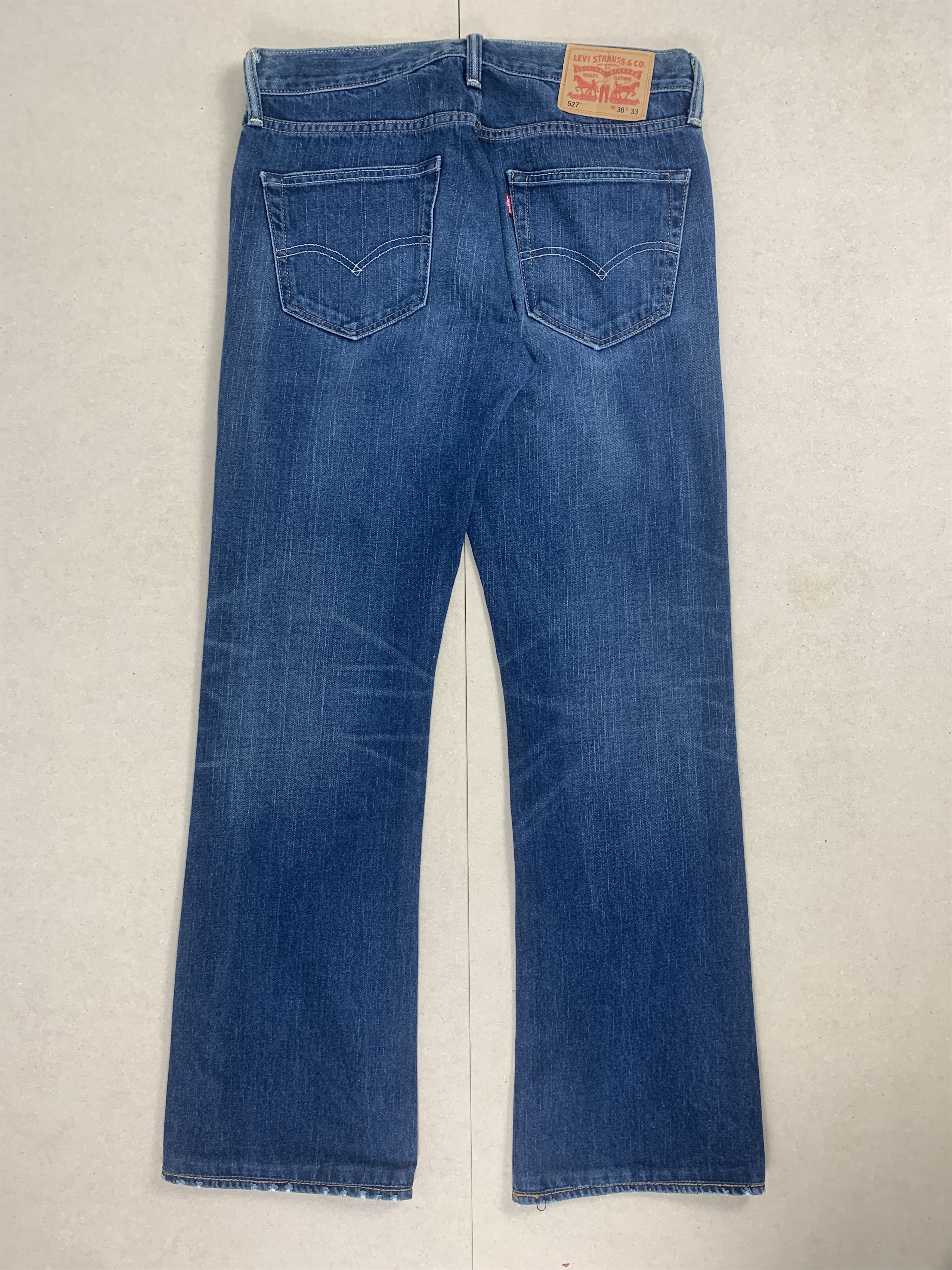 Levi's × Vintage Vintage LEVI'S 527 Bootcut Mid Washed Faded Jeans Size US 32 / EU 48 - 6 Thumbnail