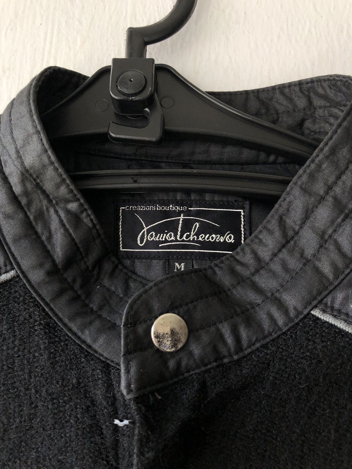 If Six Was Nine × Japanese Brand × Le Grande Bleu (L.G.B.) Creazioni Boutique Wool Zipped Up Jacket Size US M / EU 48-50 / 2 - 2 Thumbnail