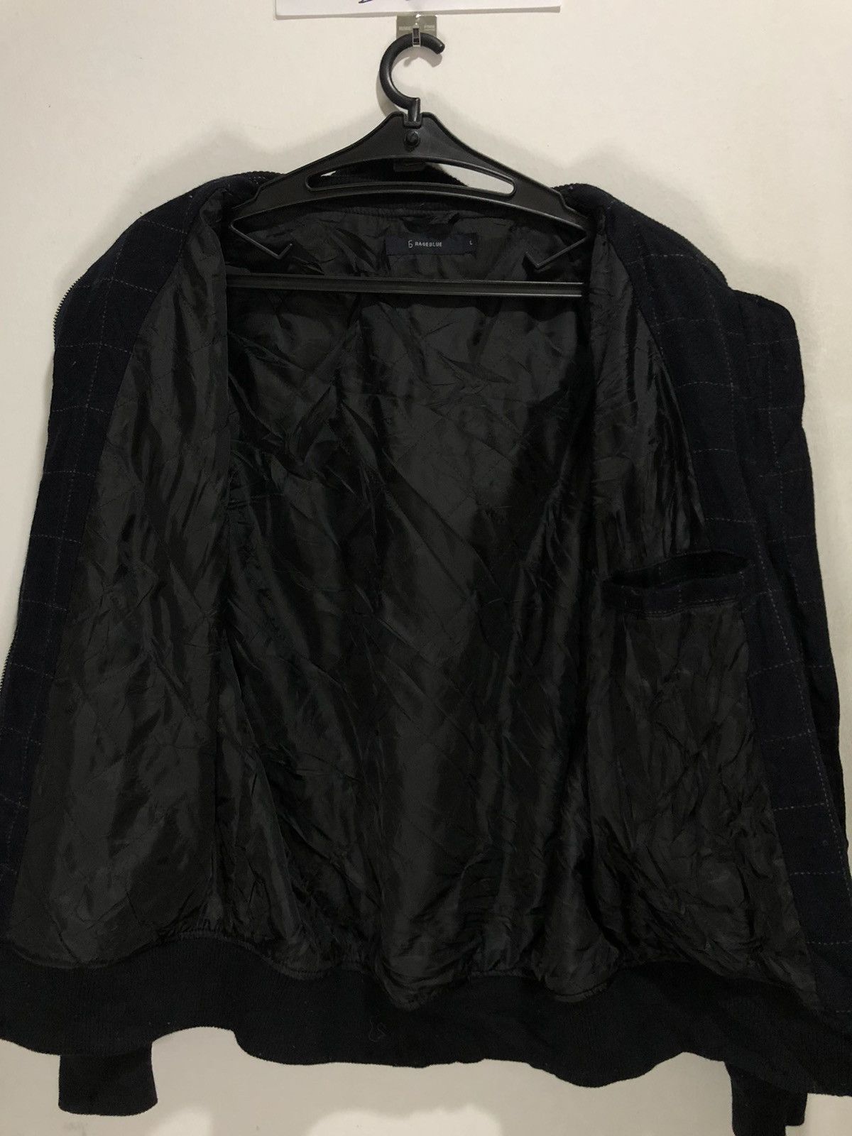 If Six Was Nine Vintage Rageblue Bomber Jacket Size US L / EU 52-54 / 3 - 2 Thumbnail