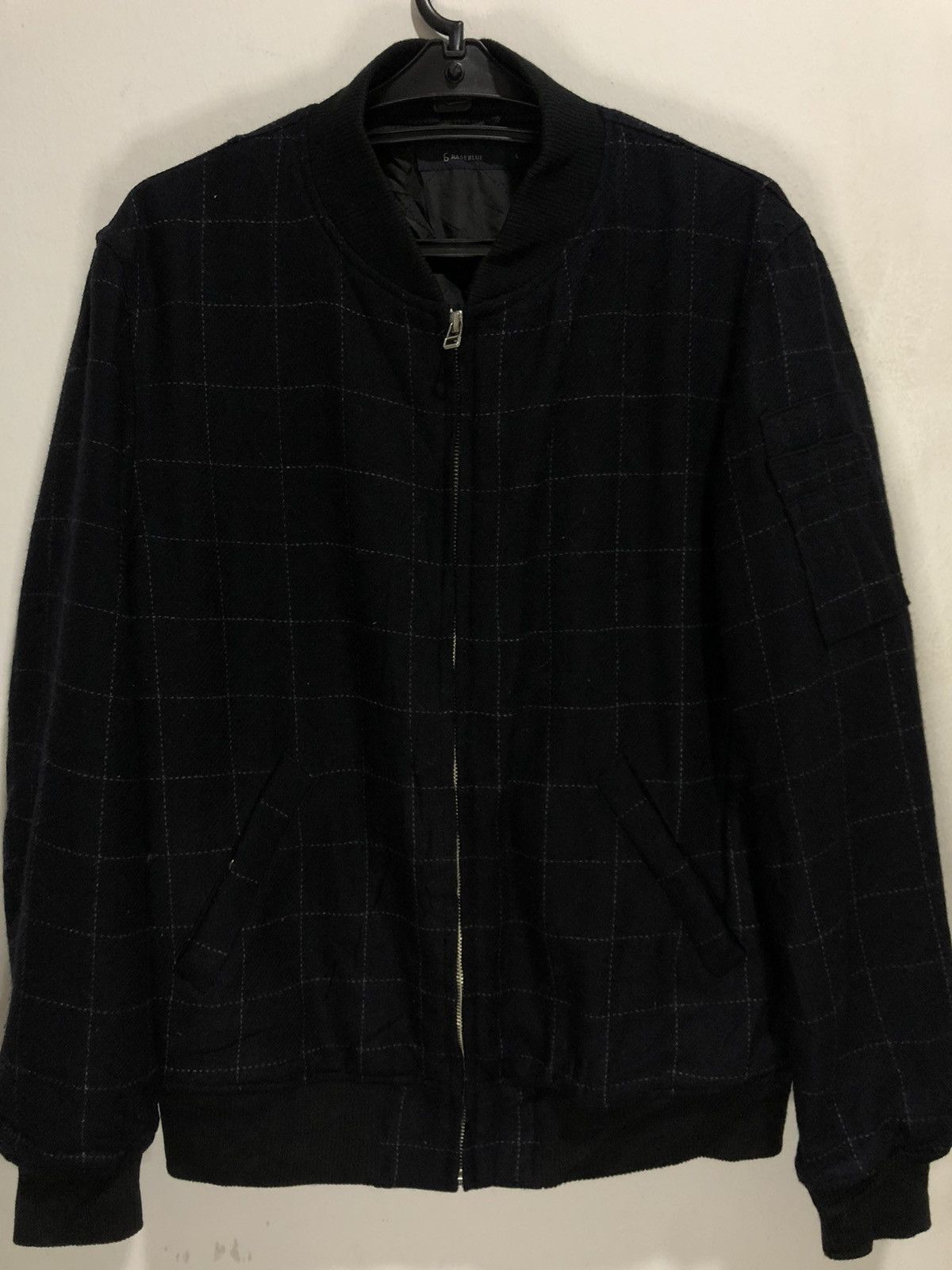 If Six Was Nine Vintage Rageblue Bomber Jacket Size US L / EU 52-54 / 3 - 5 Thumbnail
