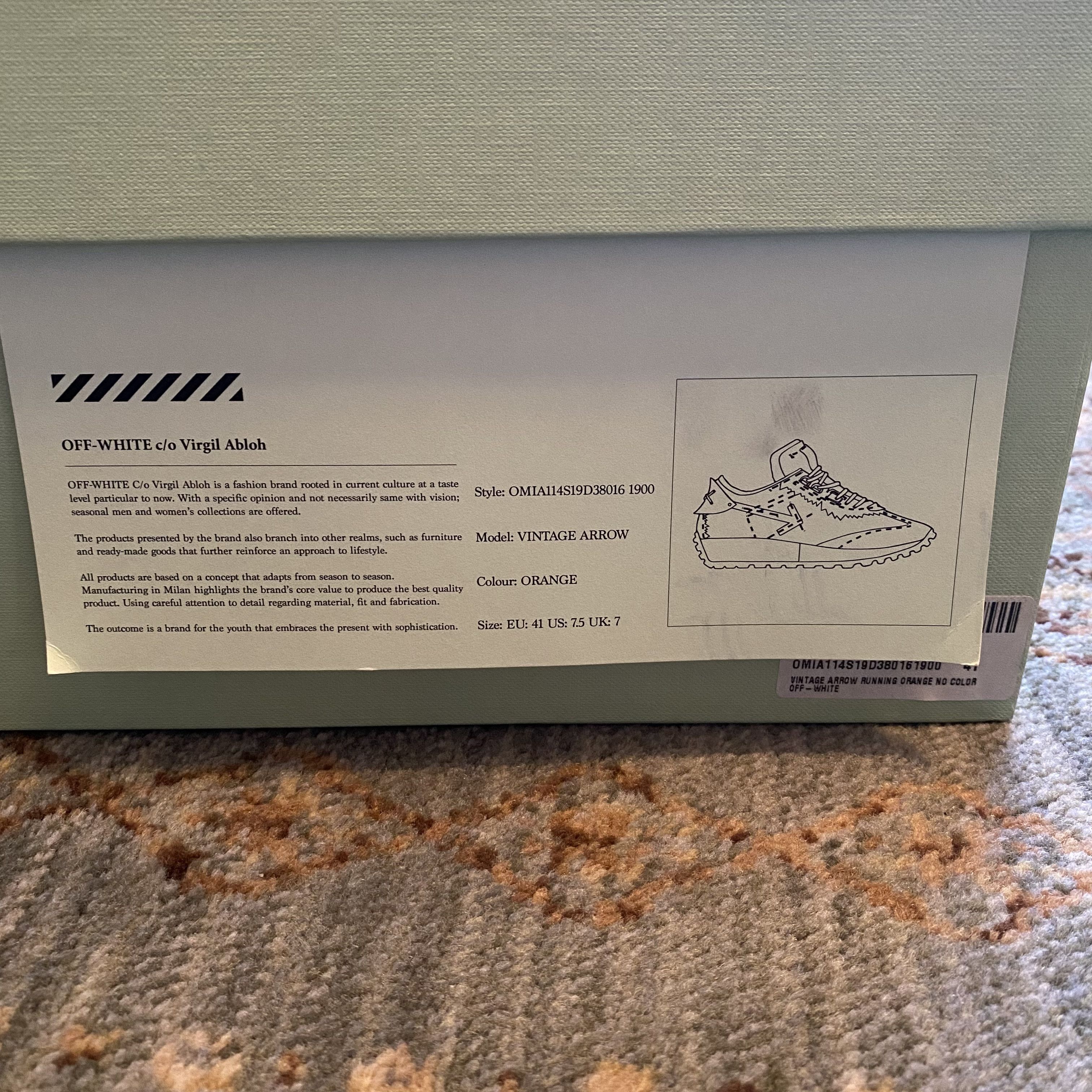 Off-White Original $675 Size US 8 / EU 41 - 9 Thumbnail