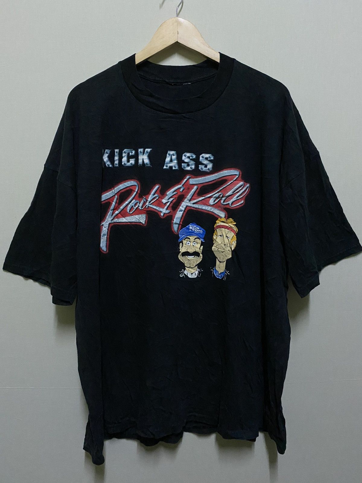 Vintage Vintage The Bob & Tom Show KICK ASS ROCK & ROLL US radio Size US XXL / EU 58 / 5 - 1 Thumbnail