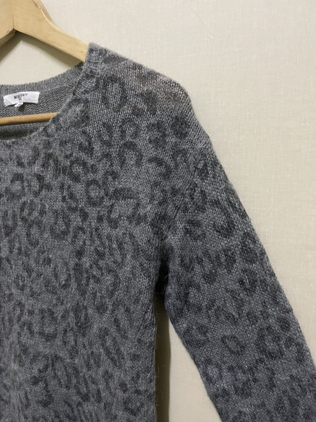 Japanese Brand Natural Beauty Basic Jumper Leopard Printed Size M / US 6-8 / IT 42-44 - 5 Thumbnail