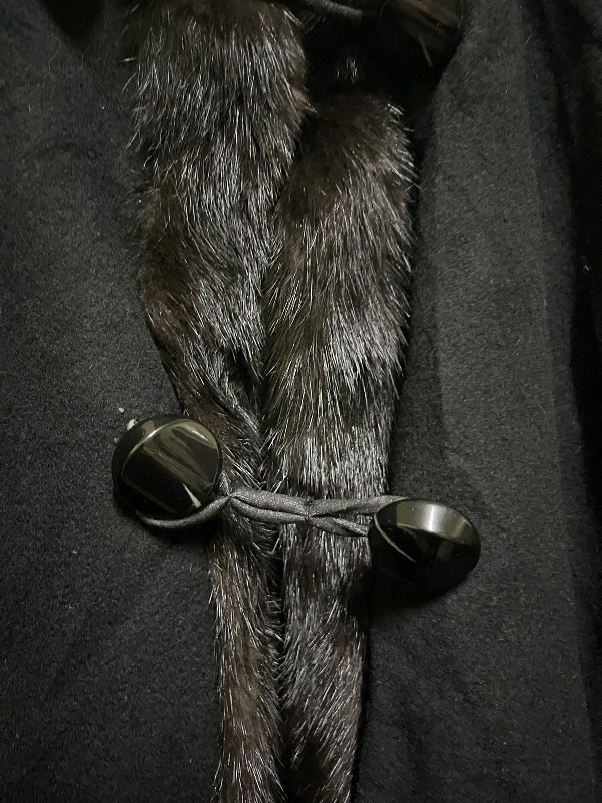 Vintage Cashmere Coat With Fur Size US L / EU 52-54 / 3 - 4 Thumbnail