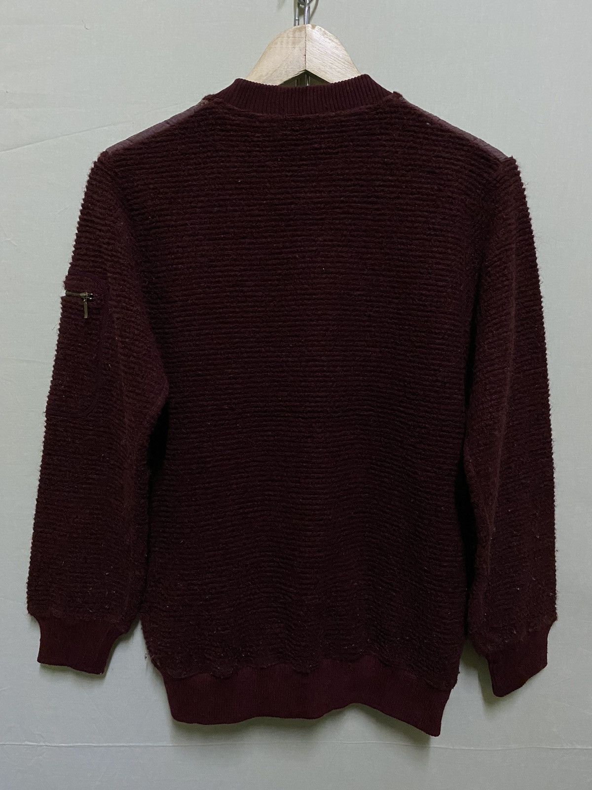 Japanese Brand Adeline Japan Wool Sweatshirt Red Size US M / EU 48-50 / 2 - 7 Thumbnail