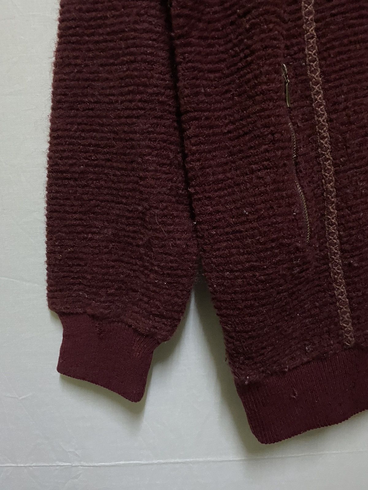Japanese Brand Adeline Japan Wool Sweatshirt Red Size US M / EU 48-50 / 2 - 3 Thumbnail