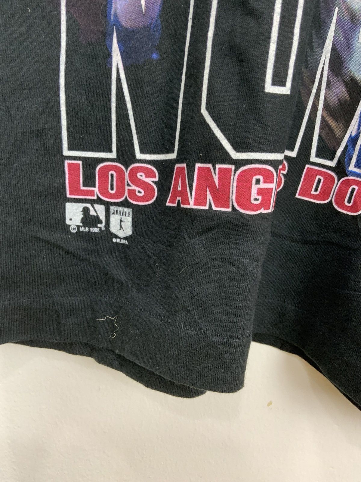 MLB Vintage Deadstock La Dodgers MLB Hideo Nomo Tee Size US L / EU 52-54 / 3 - 9 Thumbnail