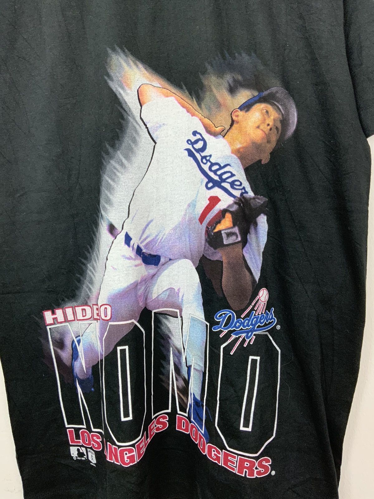 MLB Vintage Deadstock La Dodgers MLB Hideo Nomo Tee Size US L / EU 52-54 / 3 - 8 Thumbnail
