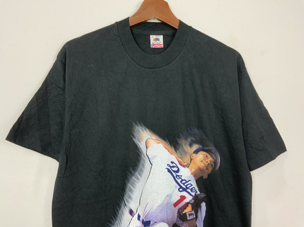 MLB Vintage Deadstock La Dodgers MLB Hideo Nomo Tee Size US L / EU 52-54 / 3 - 6 Thumbnail