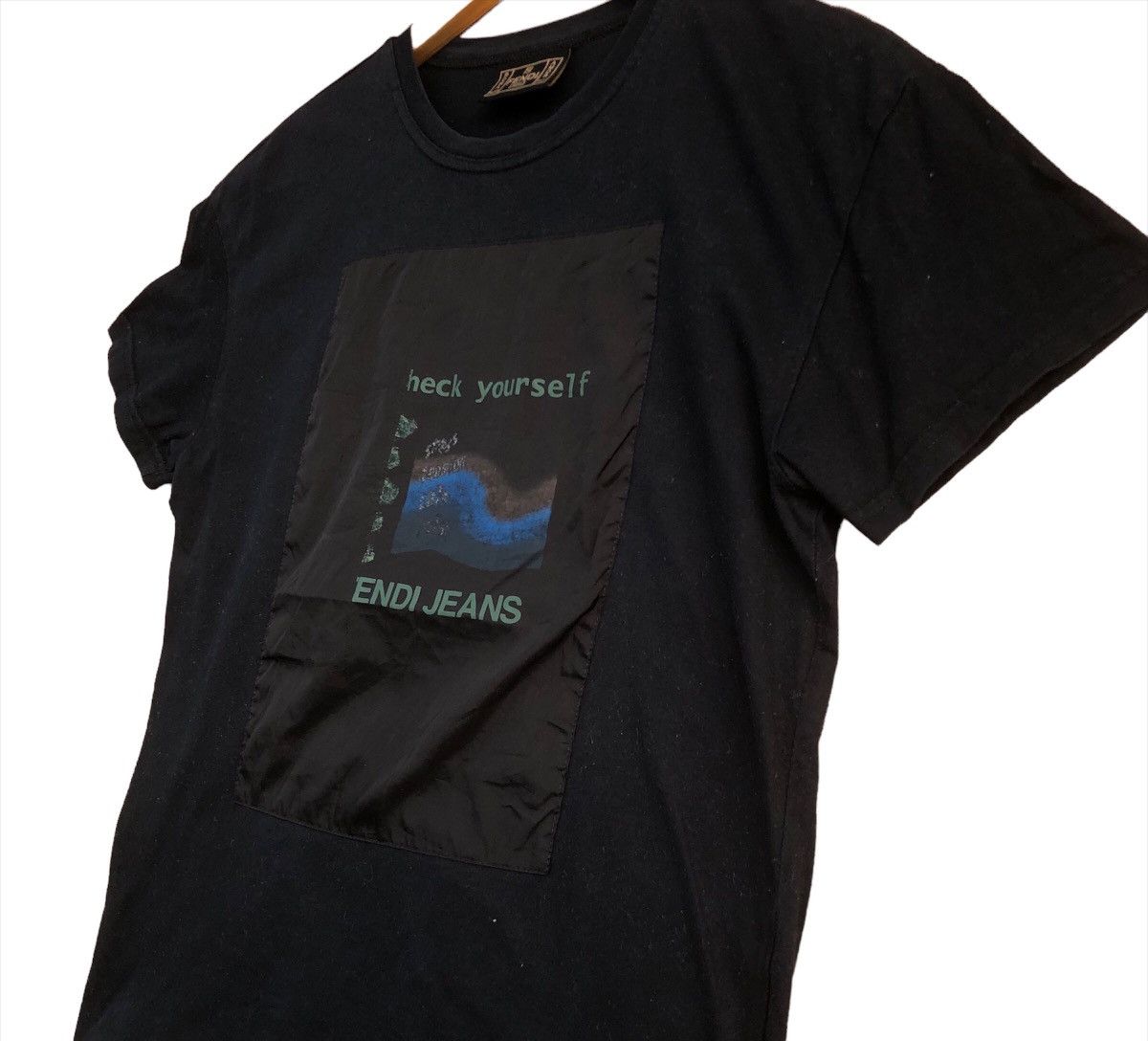 Fendi Vintage 90s Fendi Jeans Tees Size S / US 4 / IT 40 - 5 Thumbnail