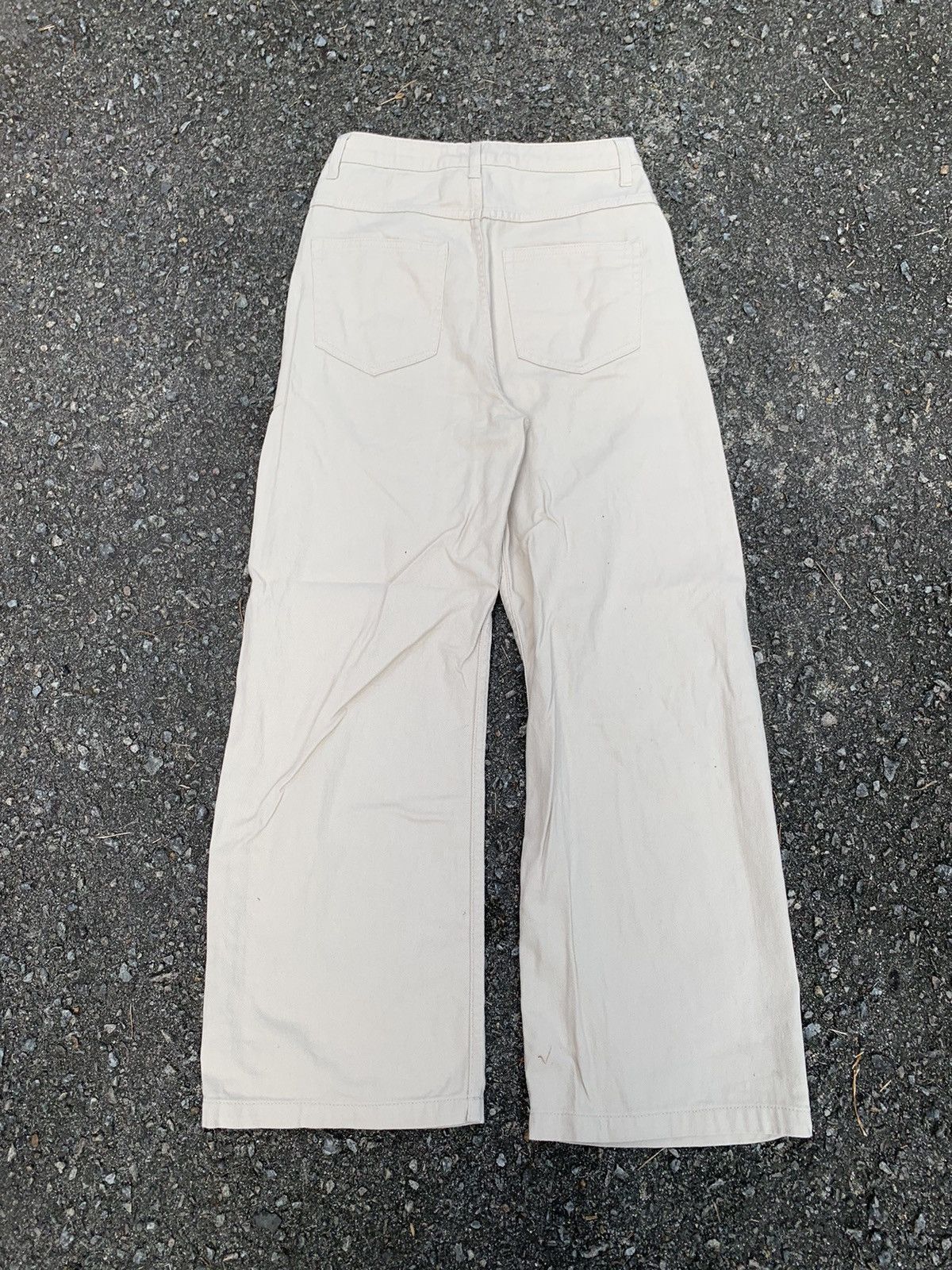 Divided Rare! H&M Divided Youth on Fire Spellout Denim Pants Size US 27 - 5 Thumbnail