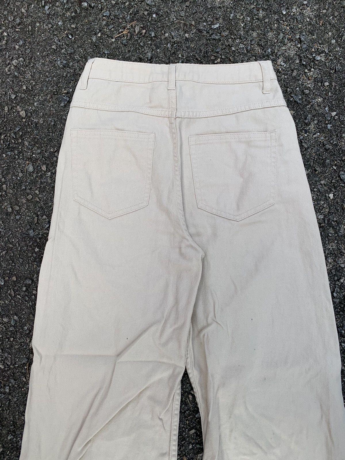 Divided Rare! H&M Divided Youth on Fire Spellout Denim Pants Size US 27 - 7 Thumbnail