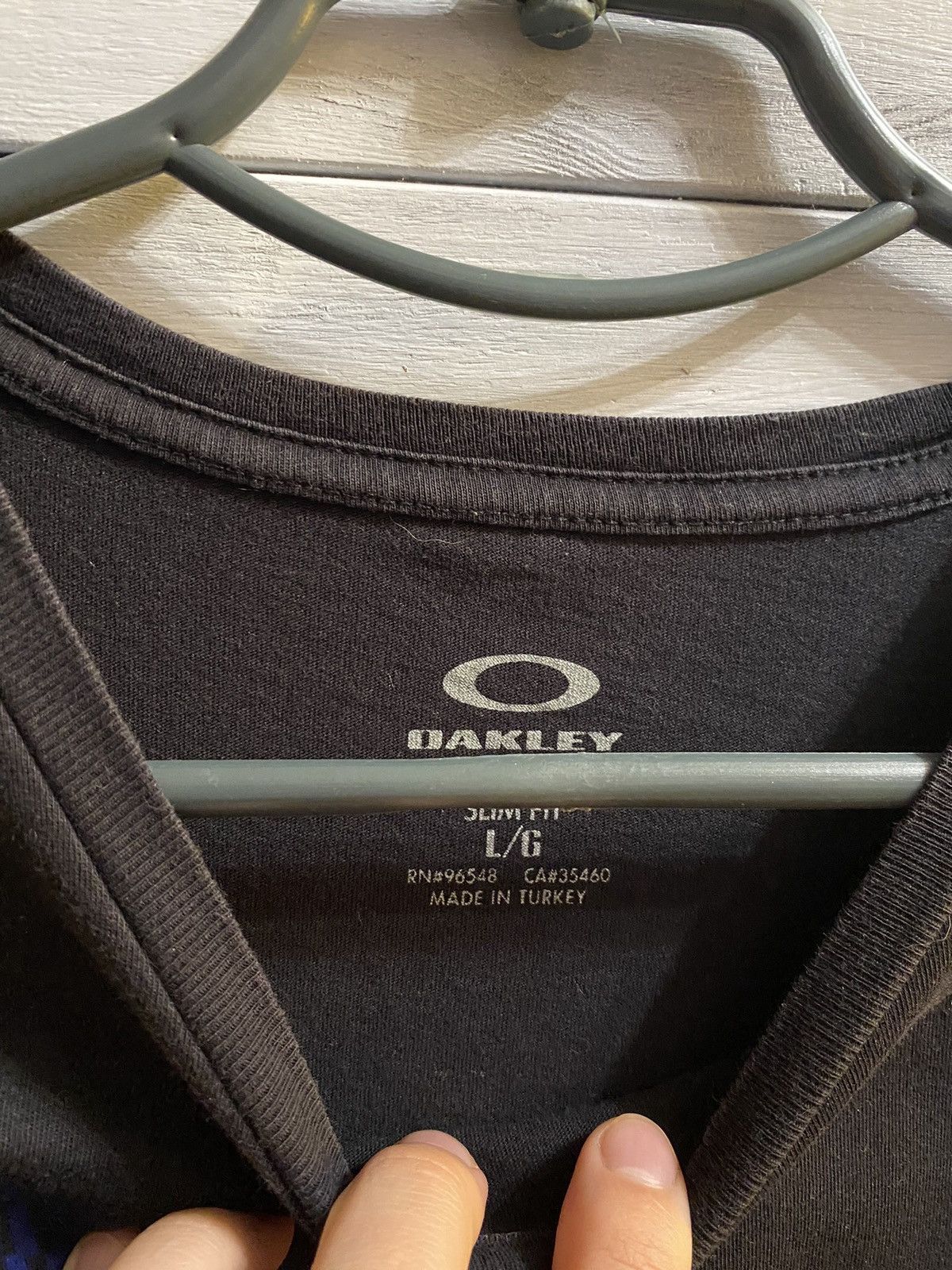 Oakley Vintage T-shirt Oakley big logo. Size US L / EU 52-54 / 3 - 4 Thumbnail
