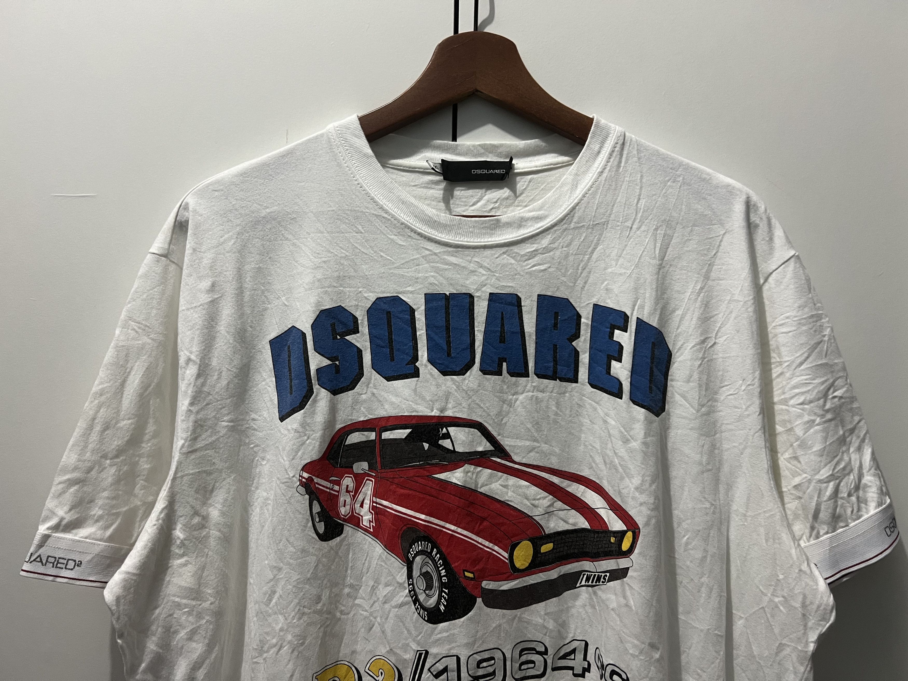 Dsquared2 Dsquared Racing Twins Tee Size US XXL / EU 58 / 5 - 3 Thumbnail