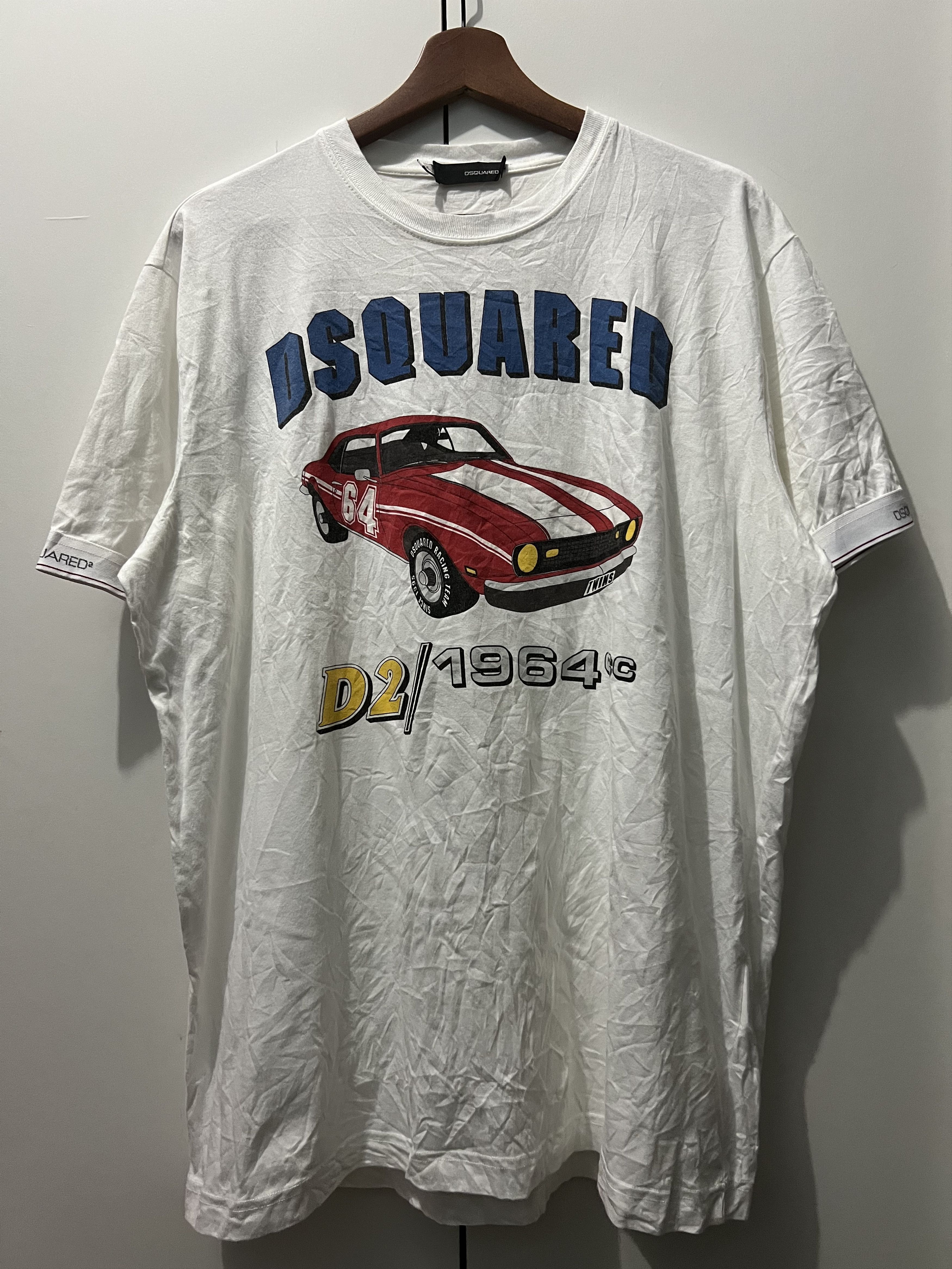 Tシャツ・カットソー Dsquared2 Cotton T-Shirt With Fuckin Freezing Print Dsquared2 DSQUARED D2 FUCKIN' FREEZING T-SHIRT | Grailed