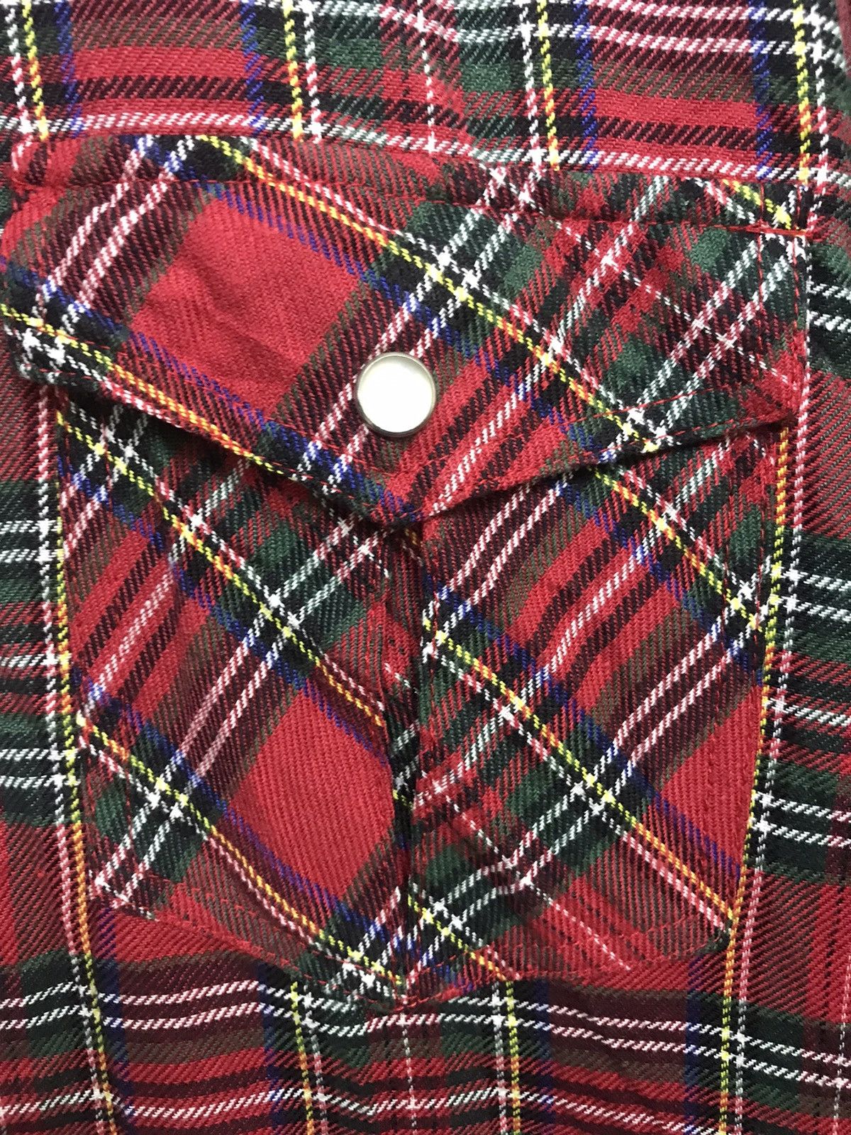 Japanese Brand A TWIN CO Plaid Westerner Street Punk Shirt Size US S / EU 44-46 / 1 - 9 Thumbnail