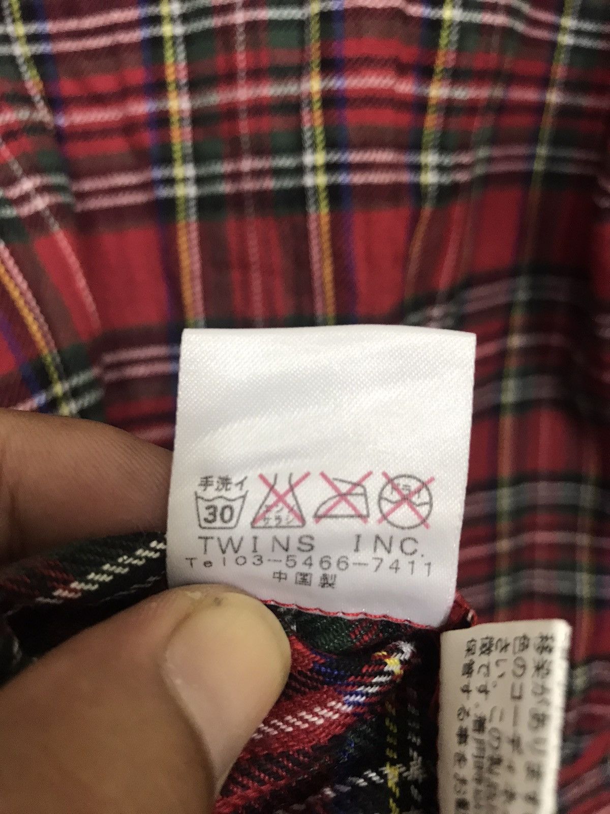 Japanese Brand A TWIN CO Plaid Westerner Street Punk Shirt Size US S / EU 44-46 / 1 - 14 Thumbnail