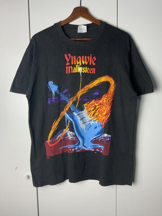 激安価格・送料无料 YNGWIE MALMSTEEN 99年ジャパンツアーTシャツ 3