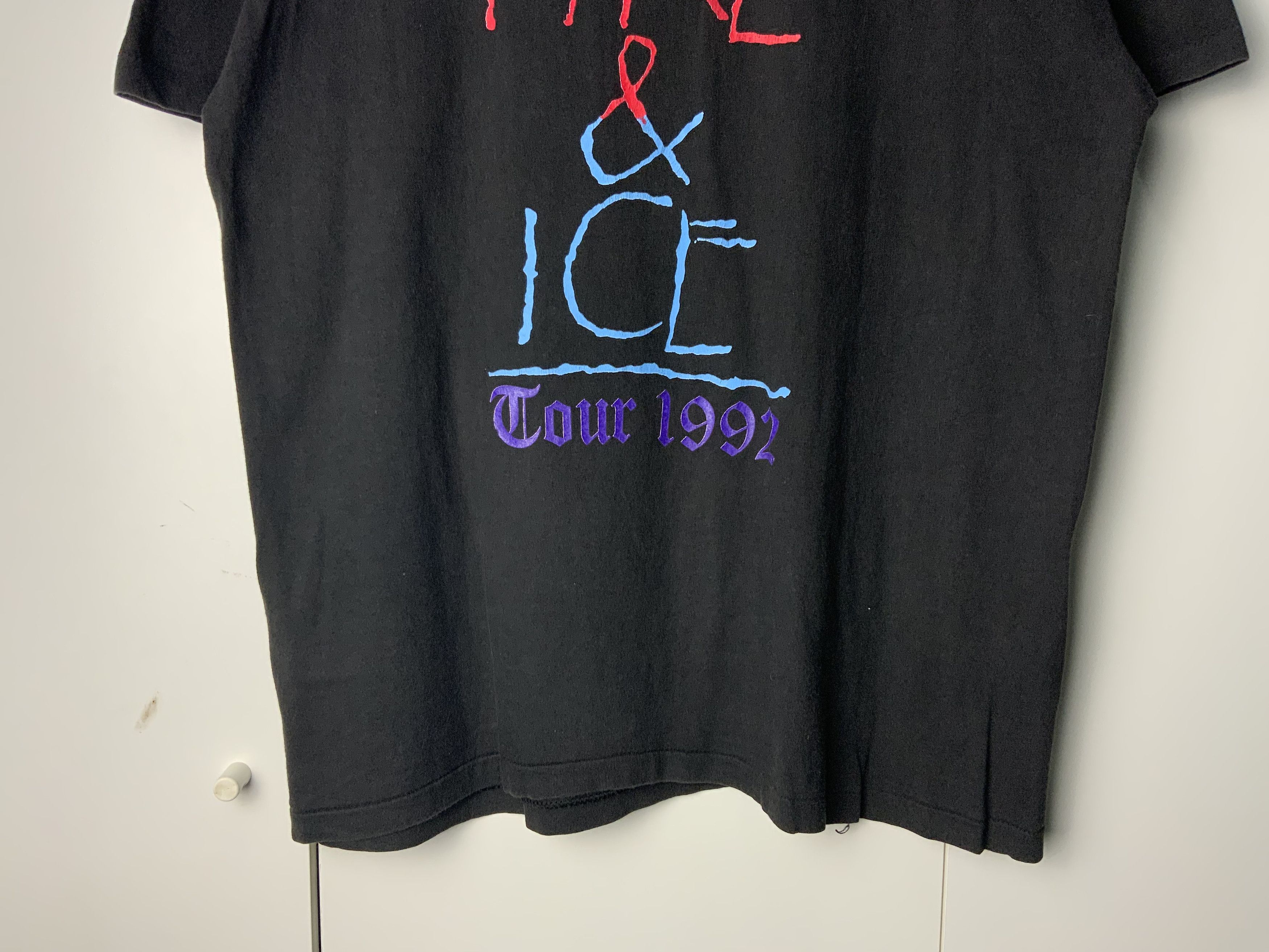 Band Tees Vintage Yngwie Malmsteen Fire & Ice Tour Tee Size US L / EU 52-54 / 3 - 11 Thumbnail
