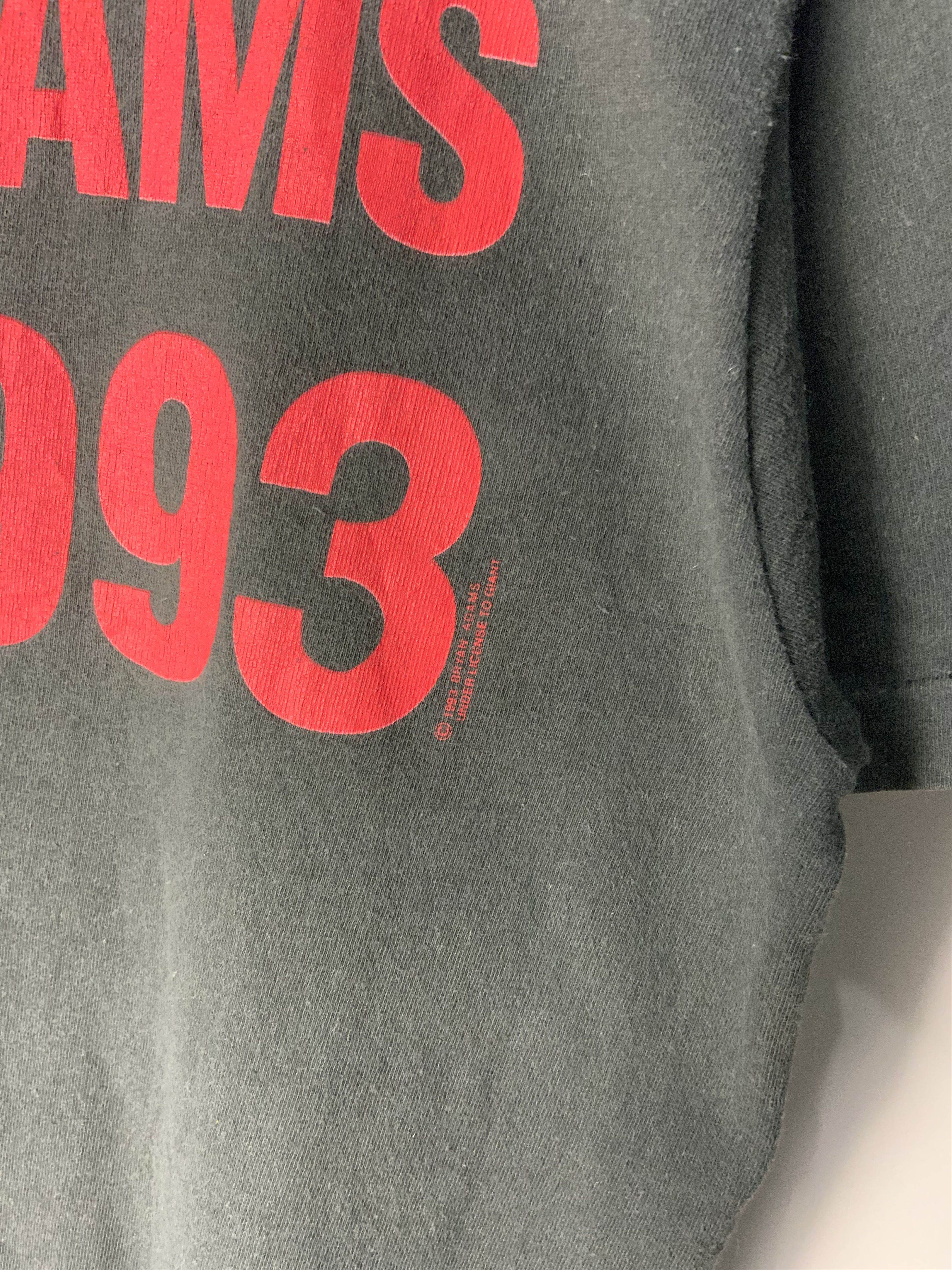 Band Tees Vintage Bryan Adams Waking up the World Tour’93 ©️ Tee Size US M / EU 48-50 / 2 - 9 Thumbnail