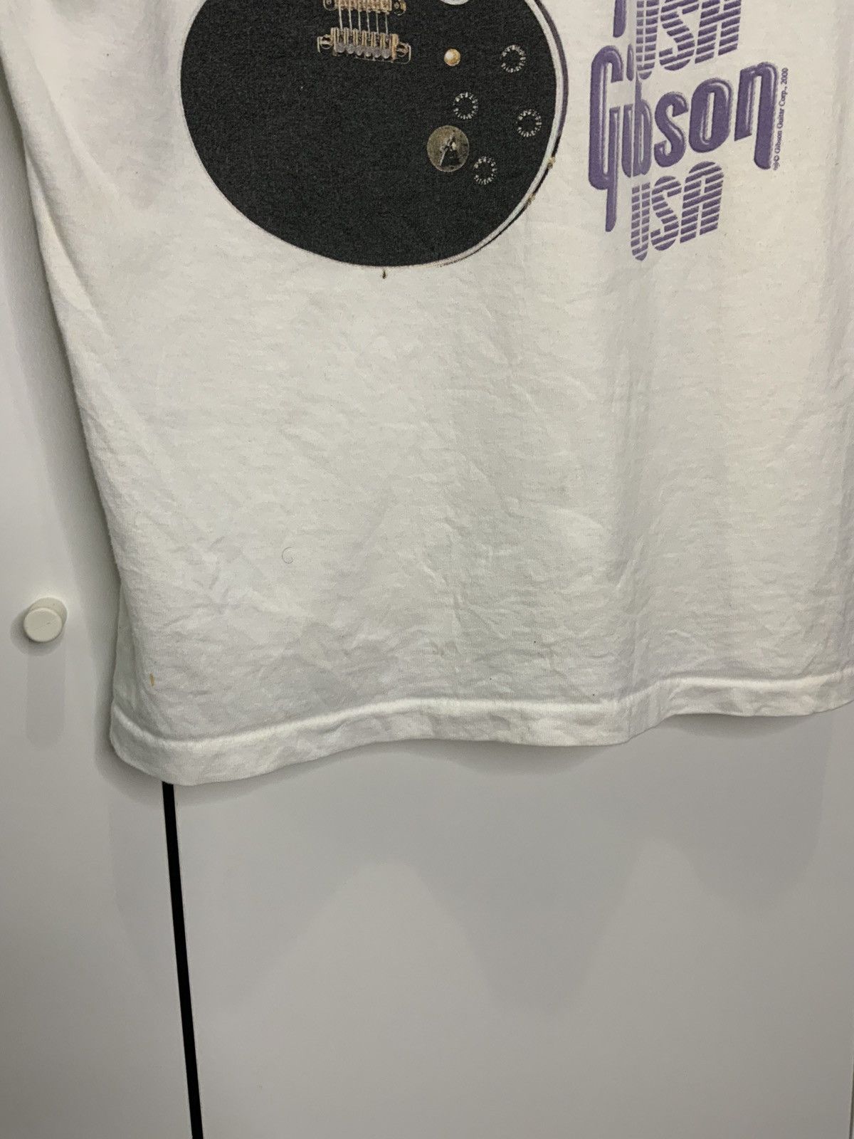 Vintage Vintage Les Paul Gibson Guitar Corp ©️2000 Tee Size US M / EU 48-50 / 2 - 5 Thumbnail