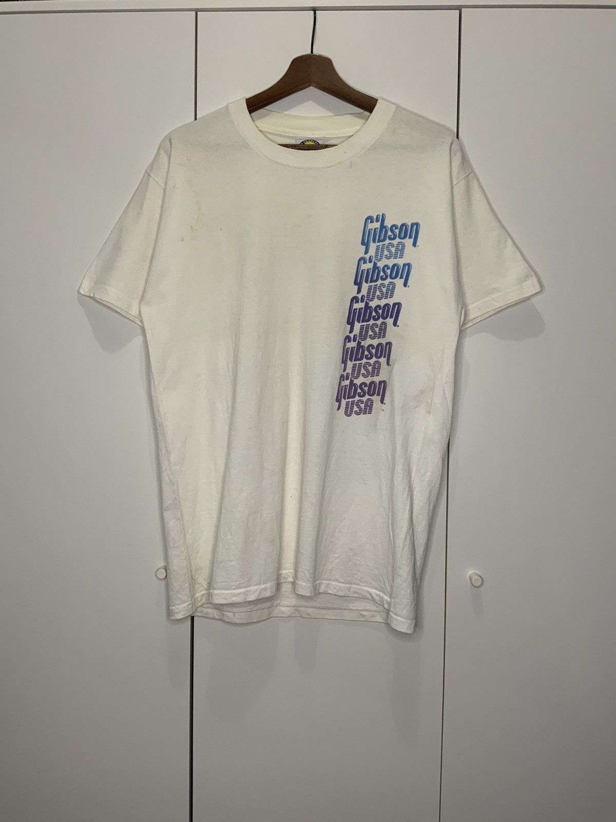 Vintage Vintage Les Paul Gibson Guitar Corp ©️2000 Tee Size US M / EU 48-50 / 2 - 2 Thumbnail
