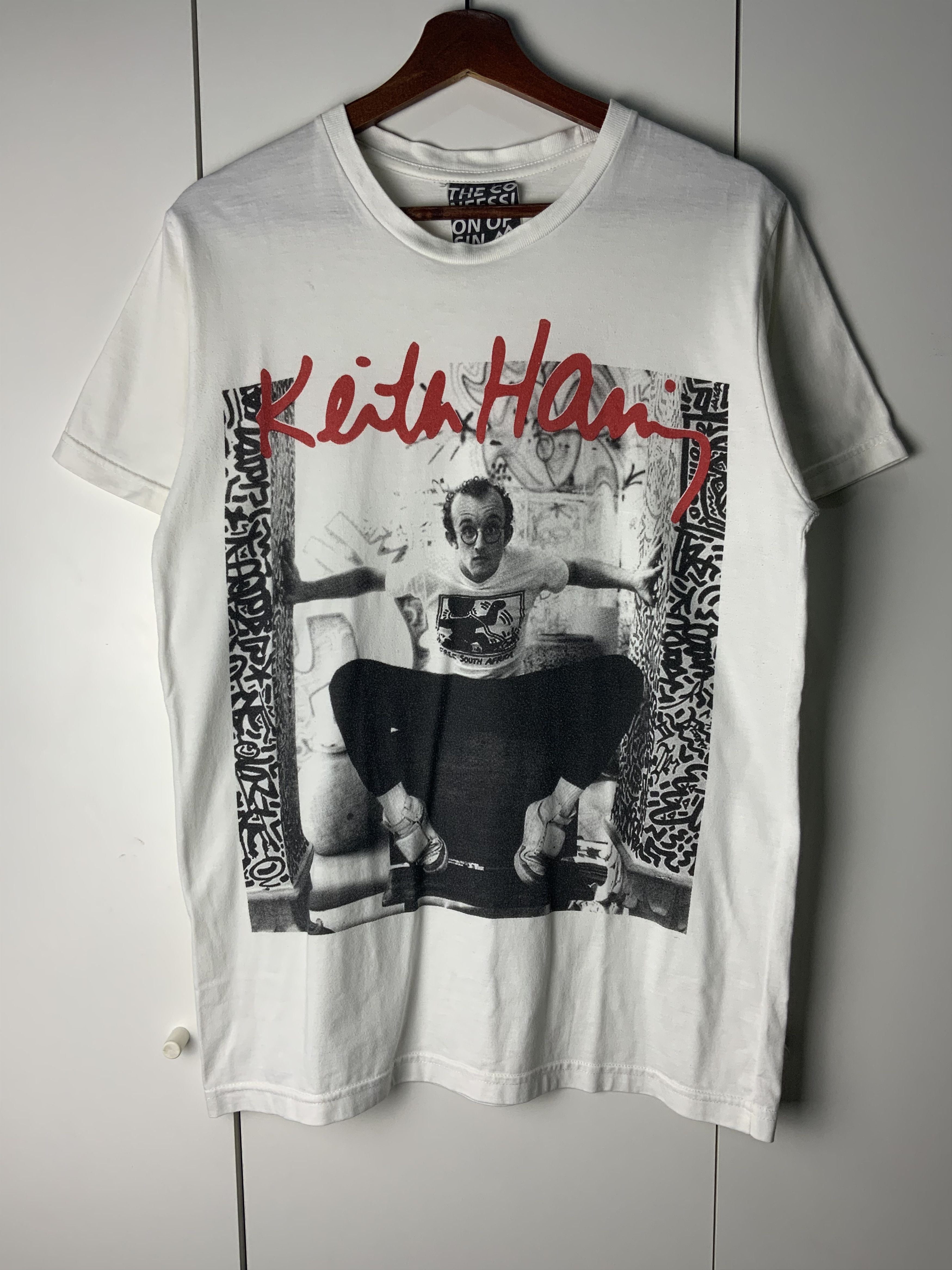 Keith Haring Keith Haring Andy Warhol The Confession Sin Streetwear Tee Size US M / EU 48-50 / 2 - 1 Thumbnail