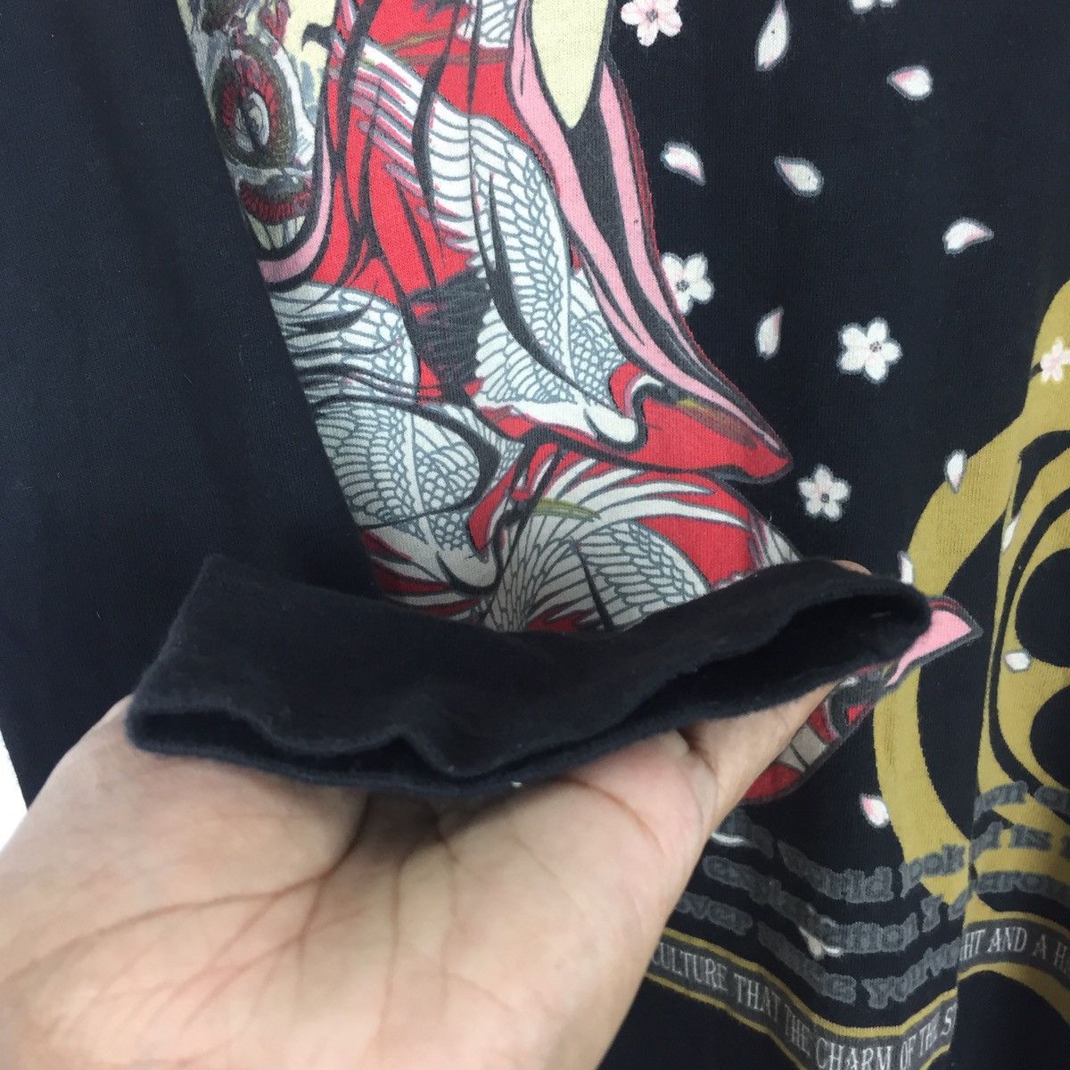 Vintage The fusion Japan Geisha Long Sleeve T-Shirt Size US L / EU 52-54 / 3 - 11 Thumbnail
